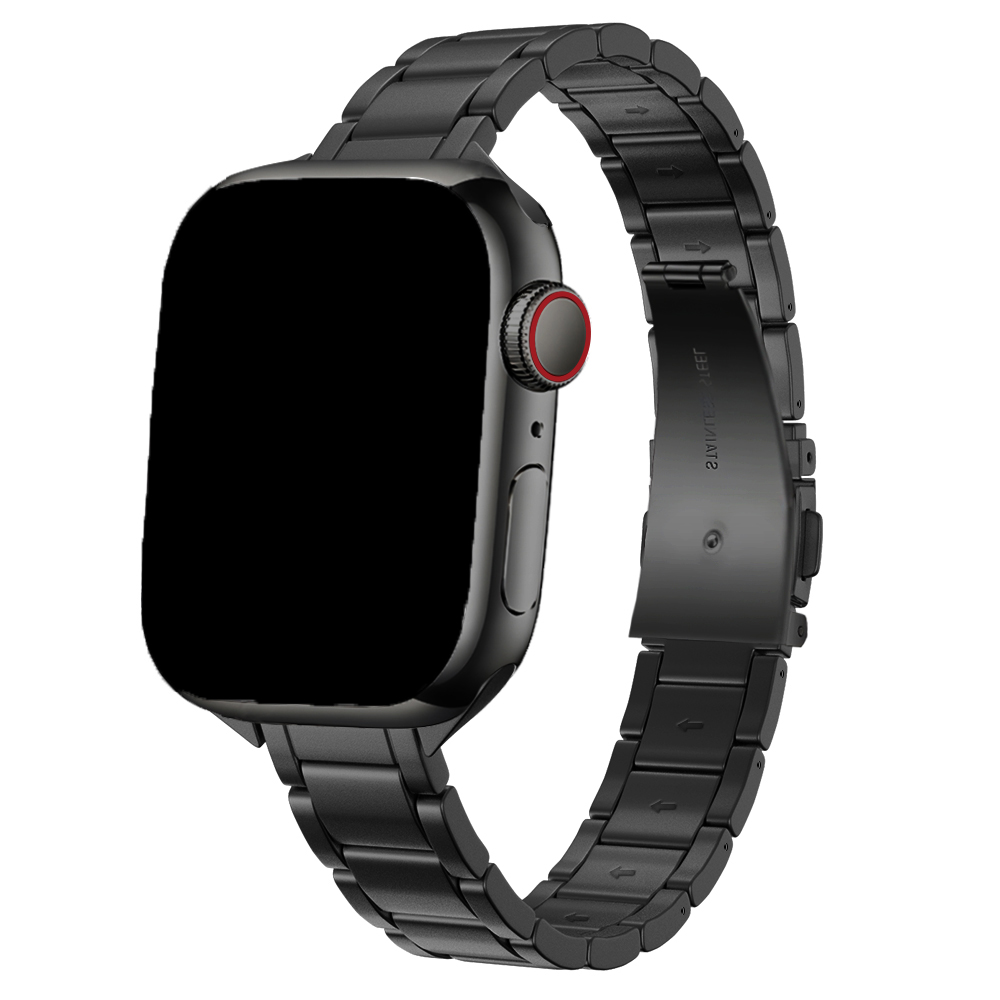 Apple Watch Dünnes Gliederband Noor - Schwarz