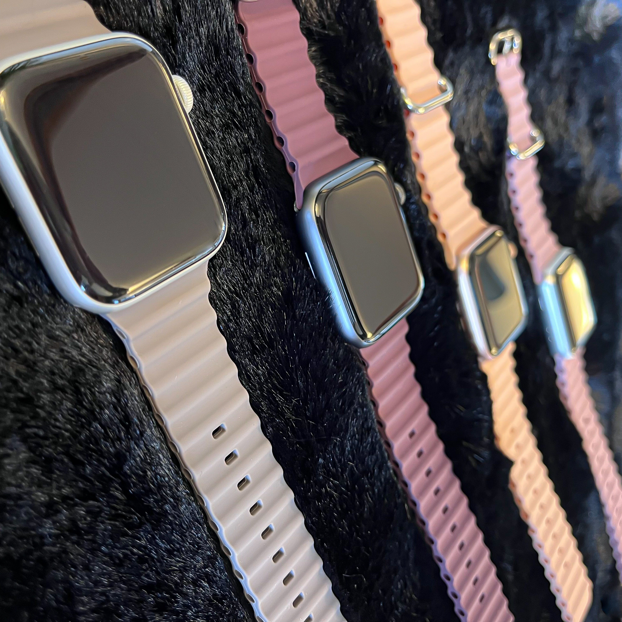 Apple Watch Ocean Sportarmband - coastal grey