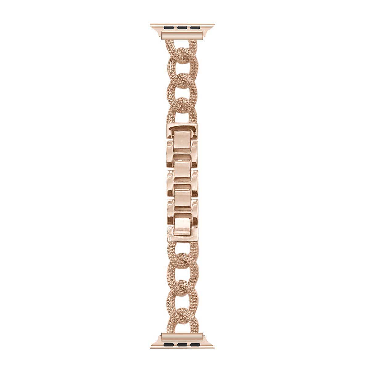 Apple Watch Stahl Gliederarmband Chain - Rosegold