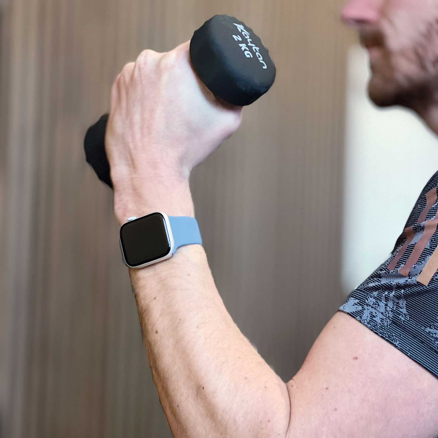 Apple Watch Sportarmband - Winterblau