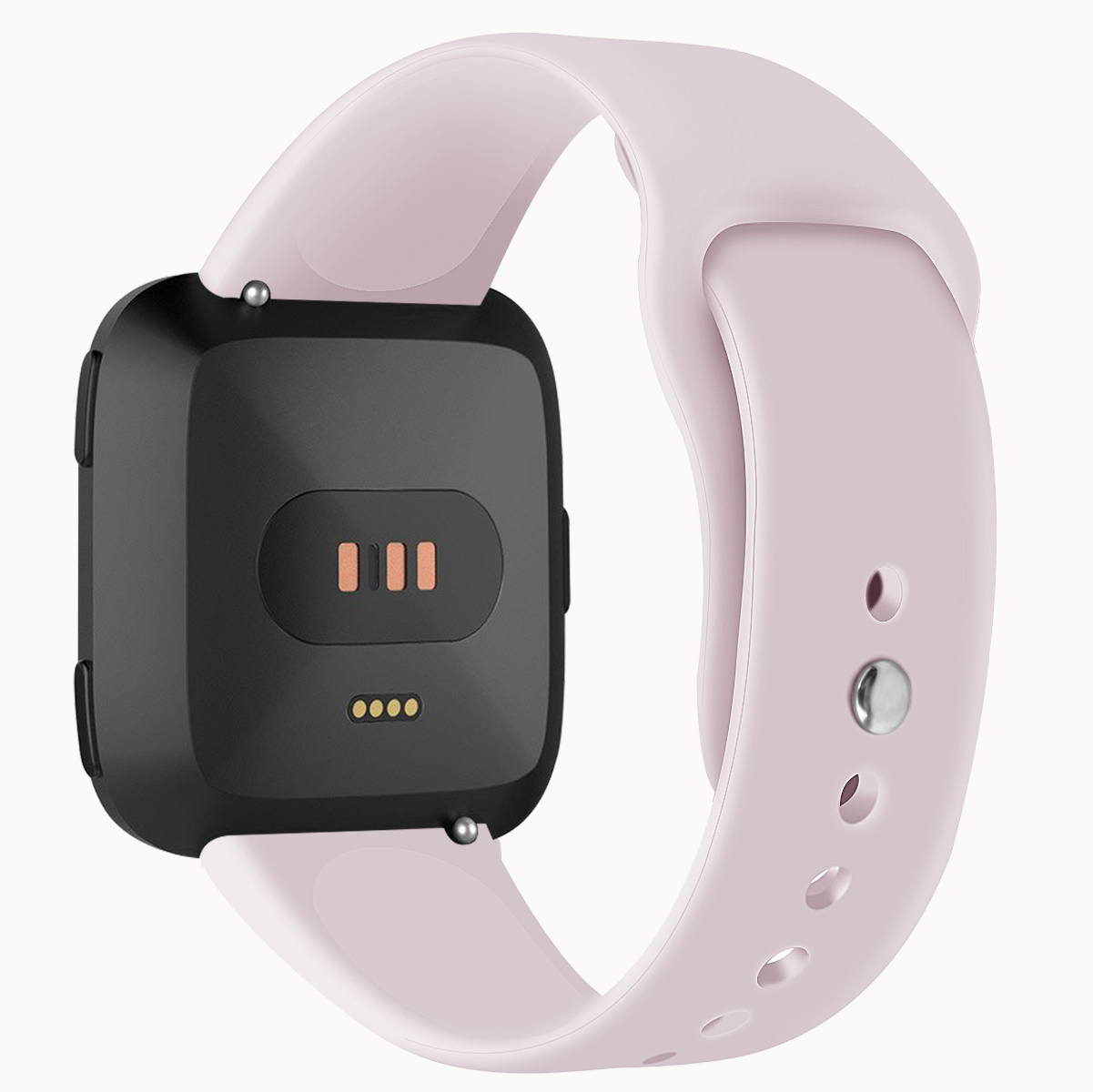 Fitbit Versa Silikon-Sportarmband - rosa Sand