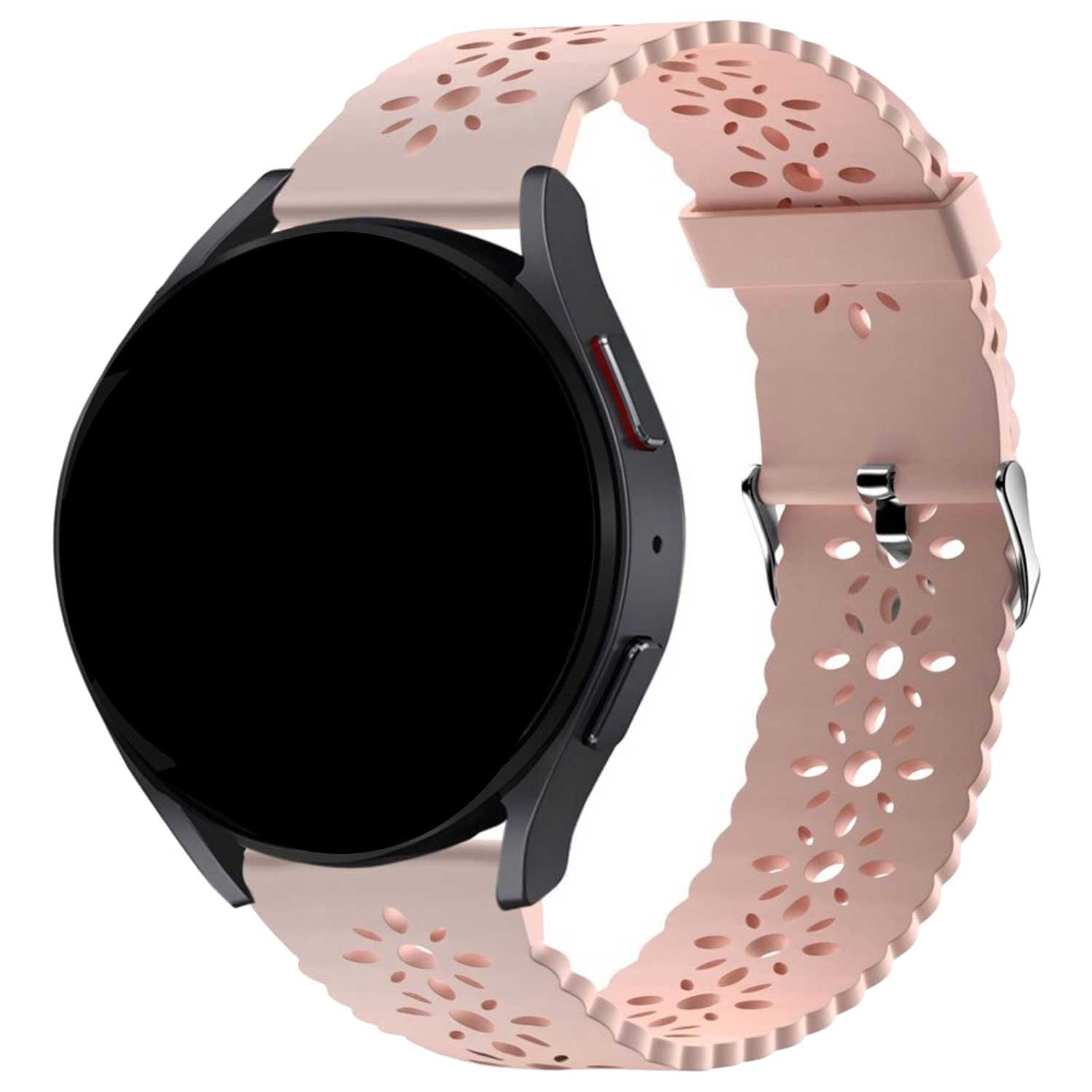 Samsung Galaxy Watch 6 helles Silikonband - rosa