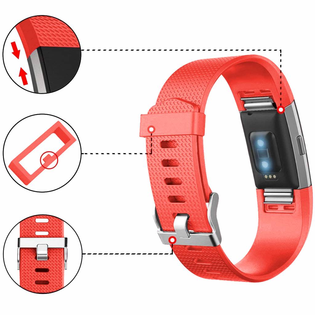 Fitbit Charge 2 Sportarmband - orange