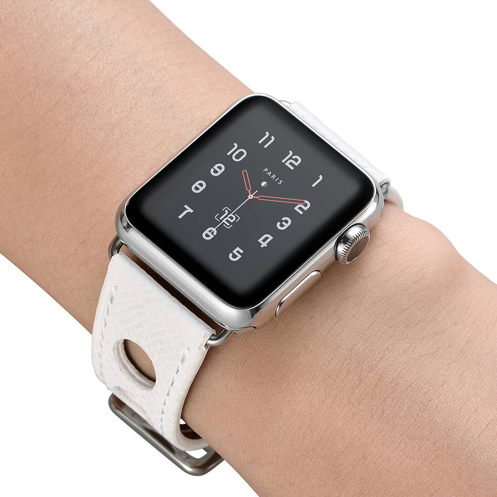 Apple Watch hermes Lederarmband - weiß