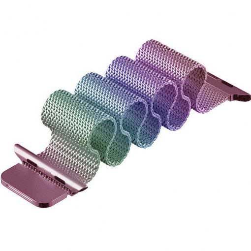 Apple Watch Milanaise Armband - bunt