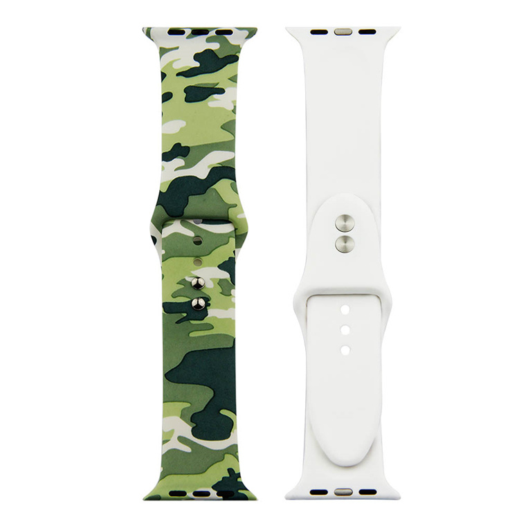 Apple Watch druck Sportarmband - Tarnfarbe grün