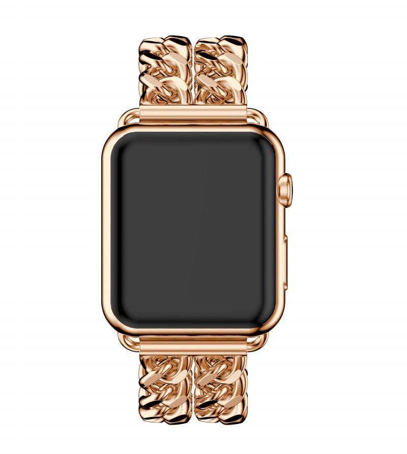 Apple Watch stahl cowboy Gliederarmband - Roségold