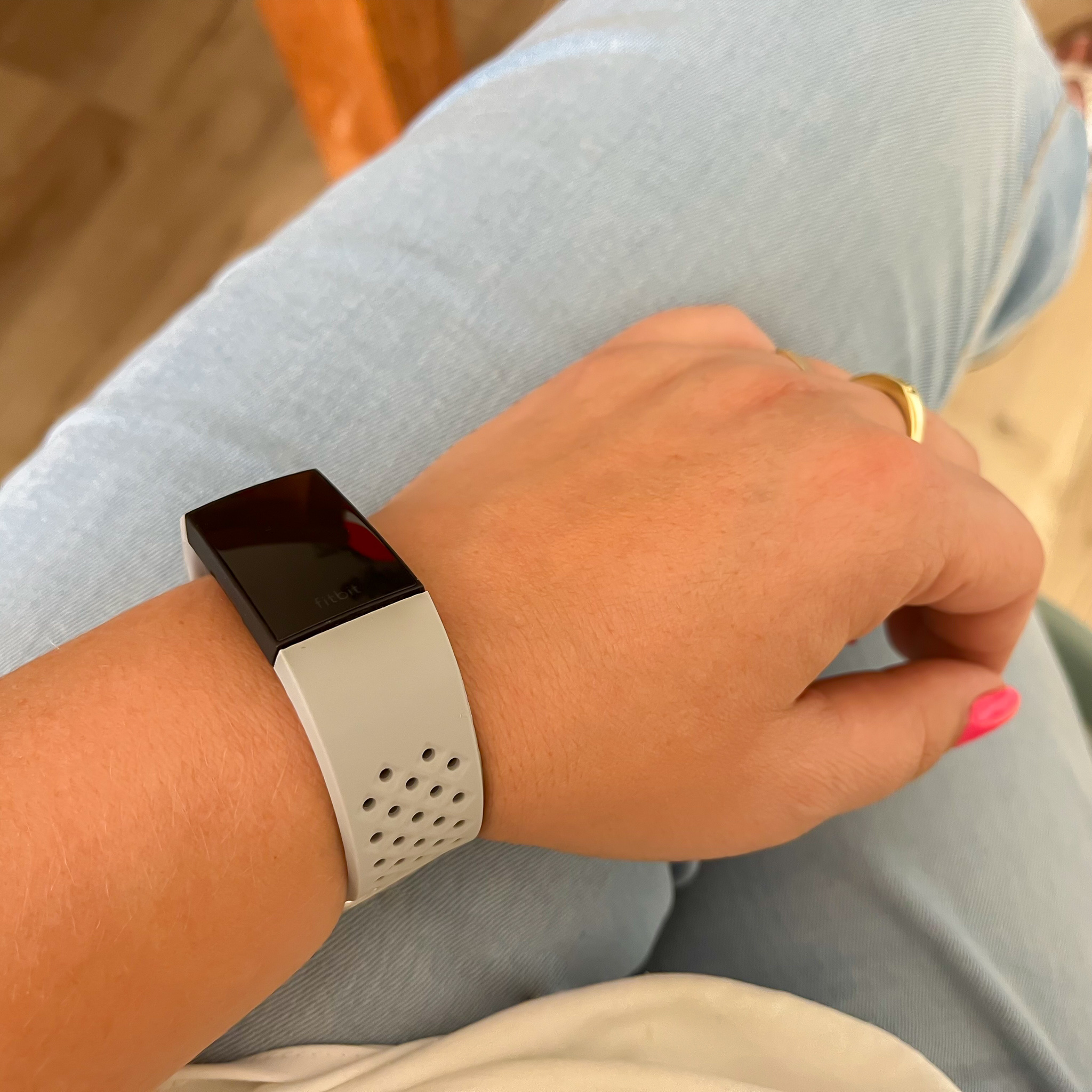 Fitbit Charge 3 & 4 Sport Point Armband - grau