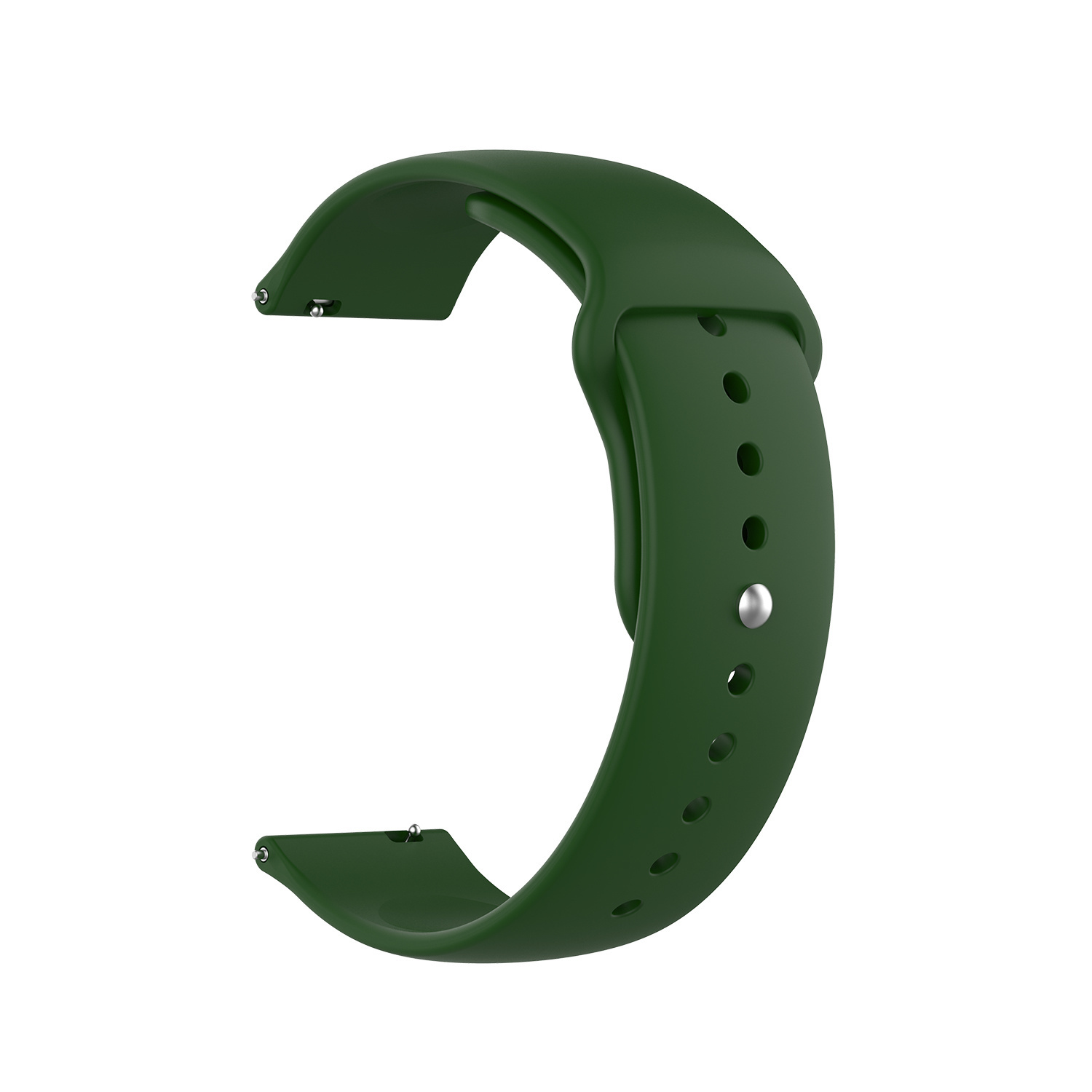 Samsung Galaxy Watch Silikon-Sportarmband - Armee grün