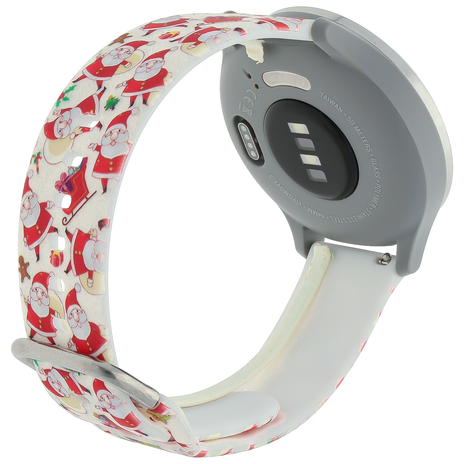 Samsung Galaxy Watch druck Sportarmband - Weihnachtsmann rot