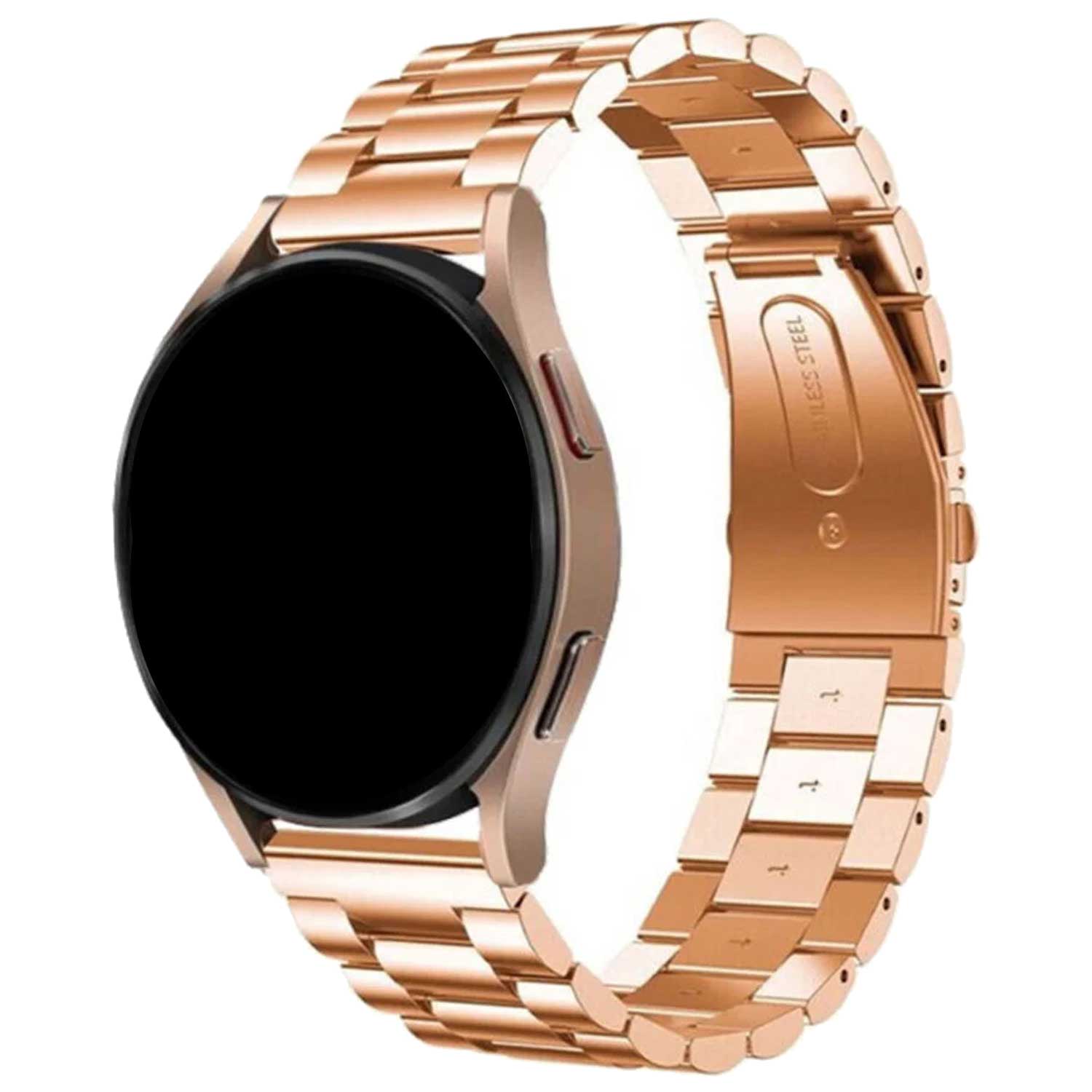 Samsung Galaxy Watch 5 stahl Perlengliederband - Roségold