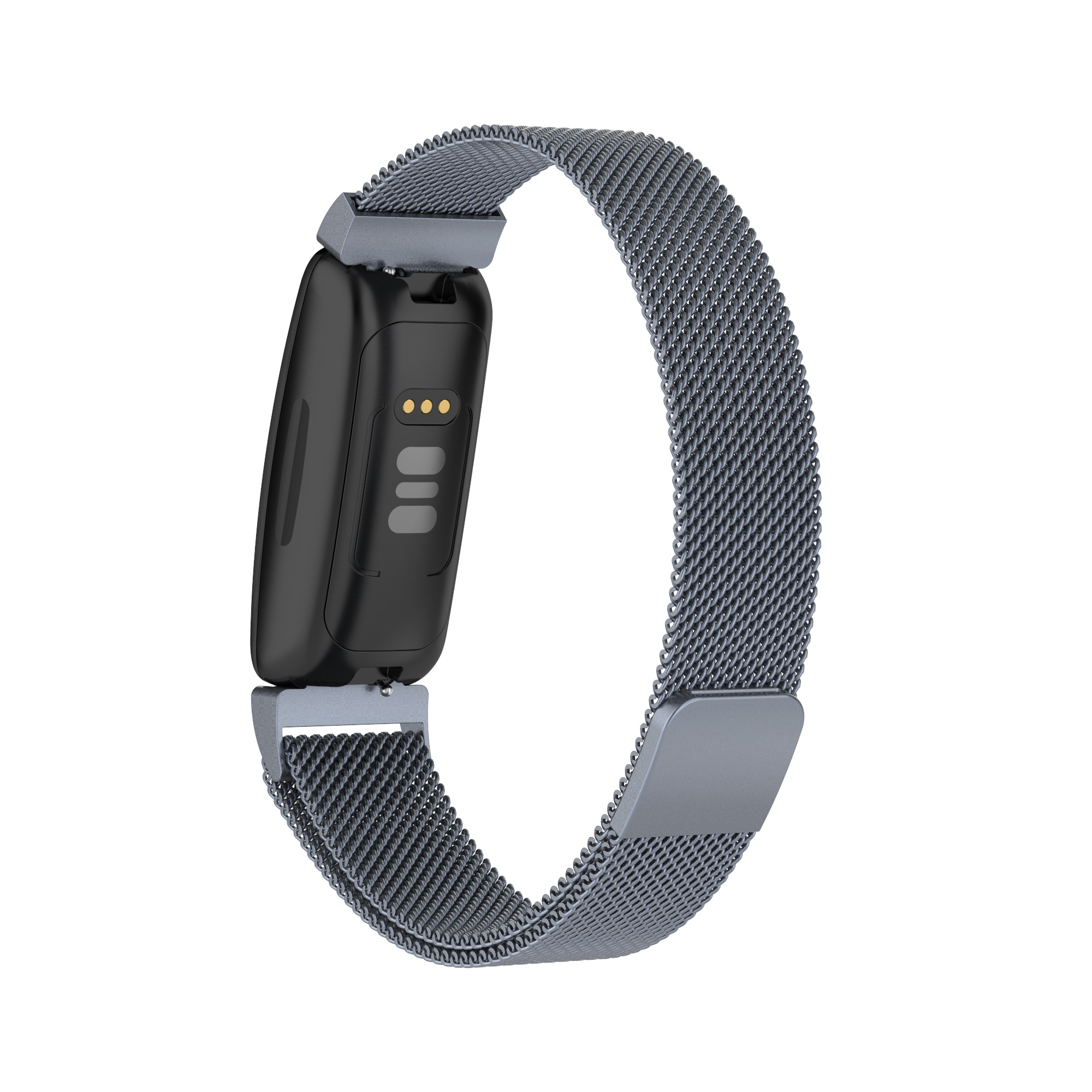 Fitbit Inspire 2 Milanaise Armband - space grey