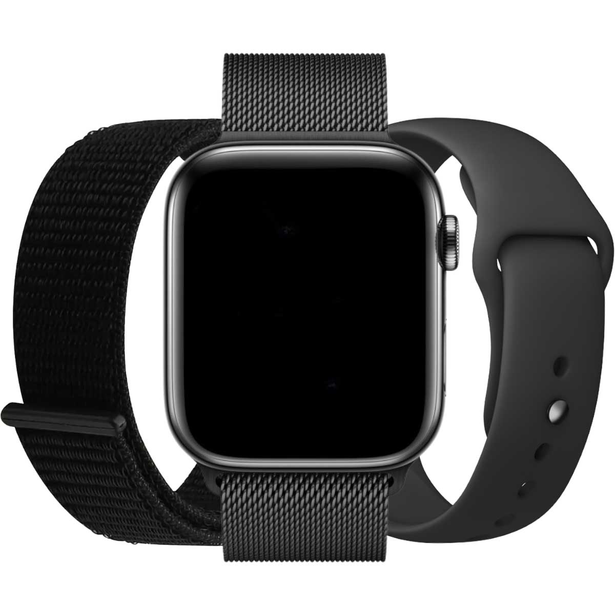 Schwarz Apple Watch Vorteilspaket - 3x