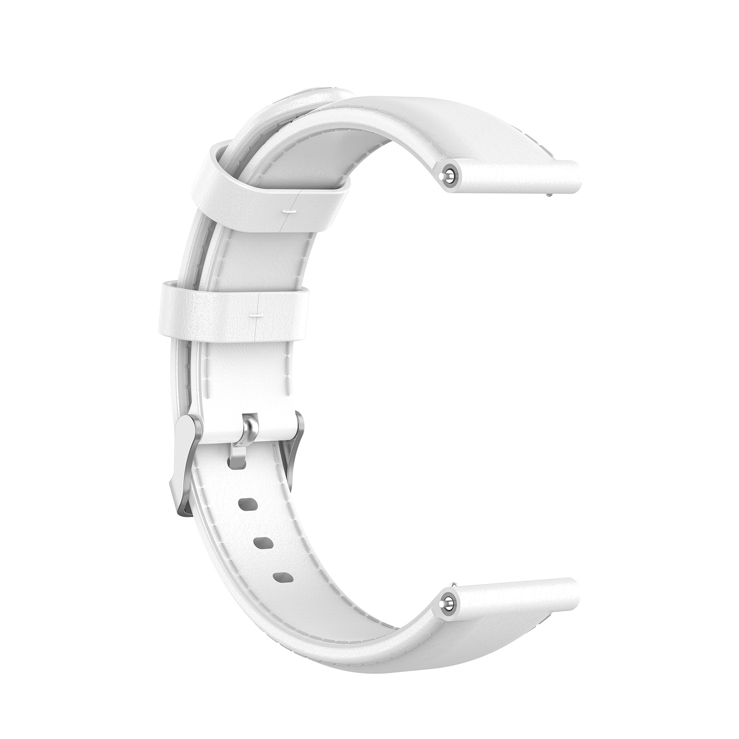 Garmin Vivoactive / Vivomove Lederarmband - weiß