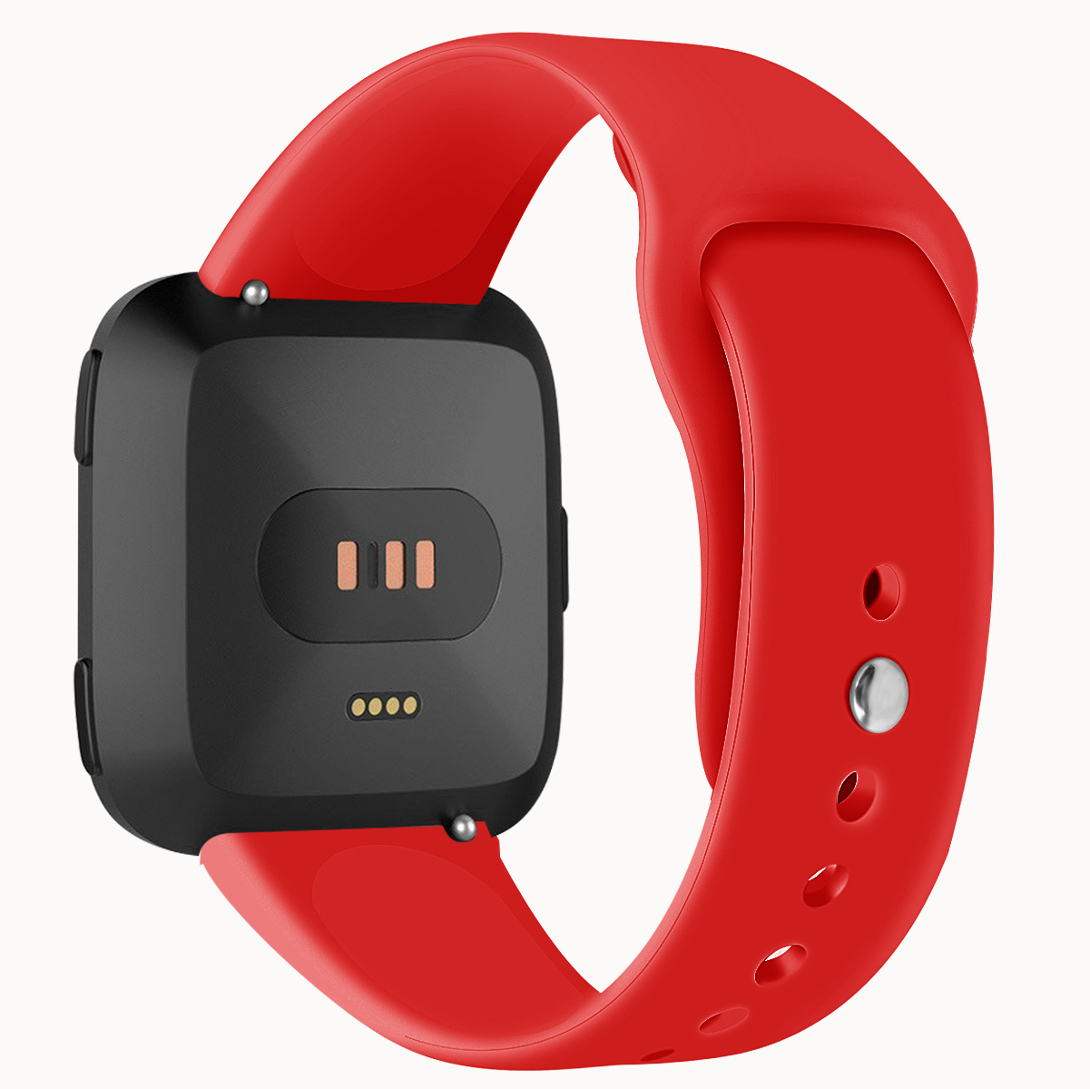 Fitbit Versa Silikon-Sportarmband - rot