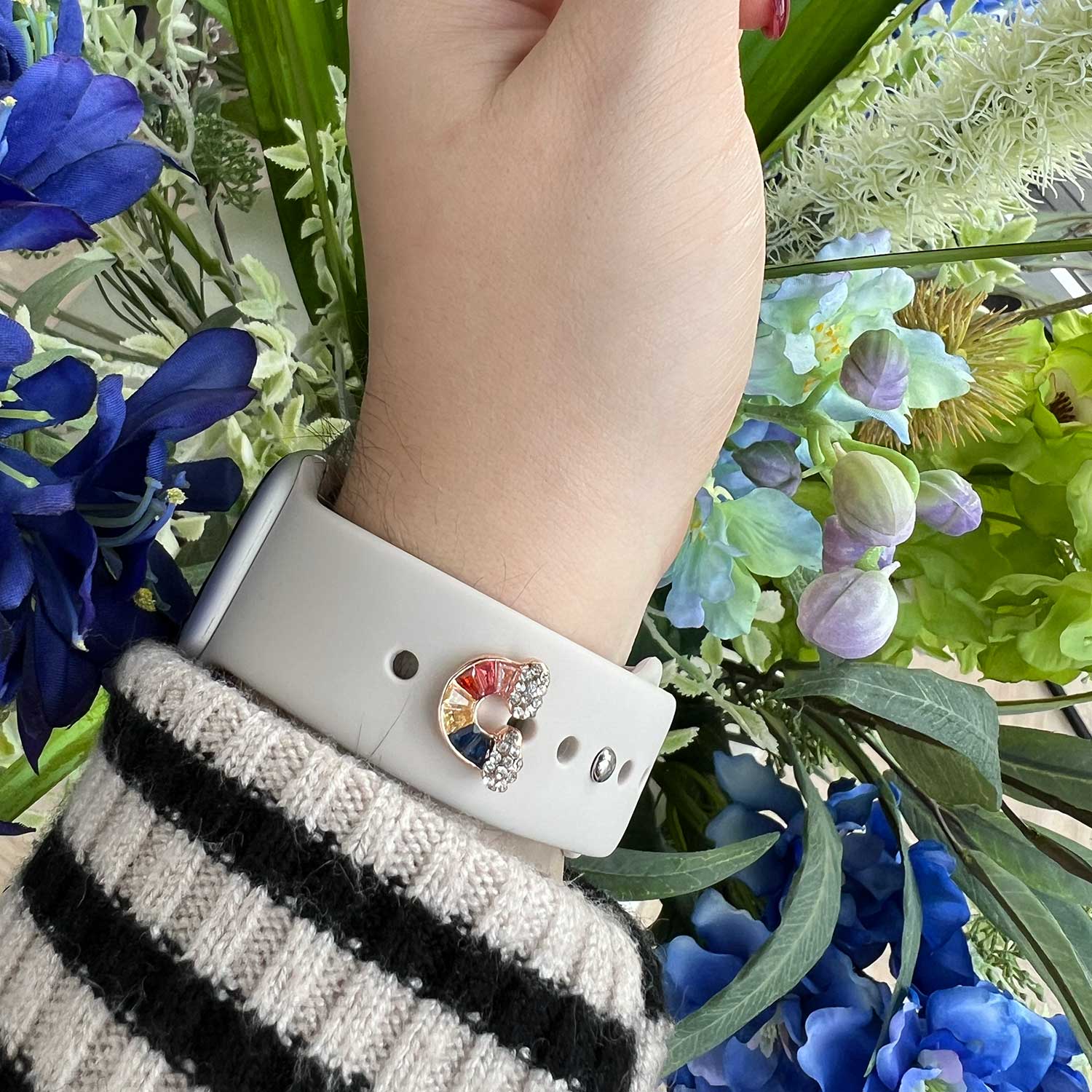 Apple Watch schmuck - Regenbogen-Roségold