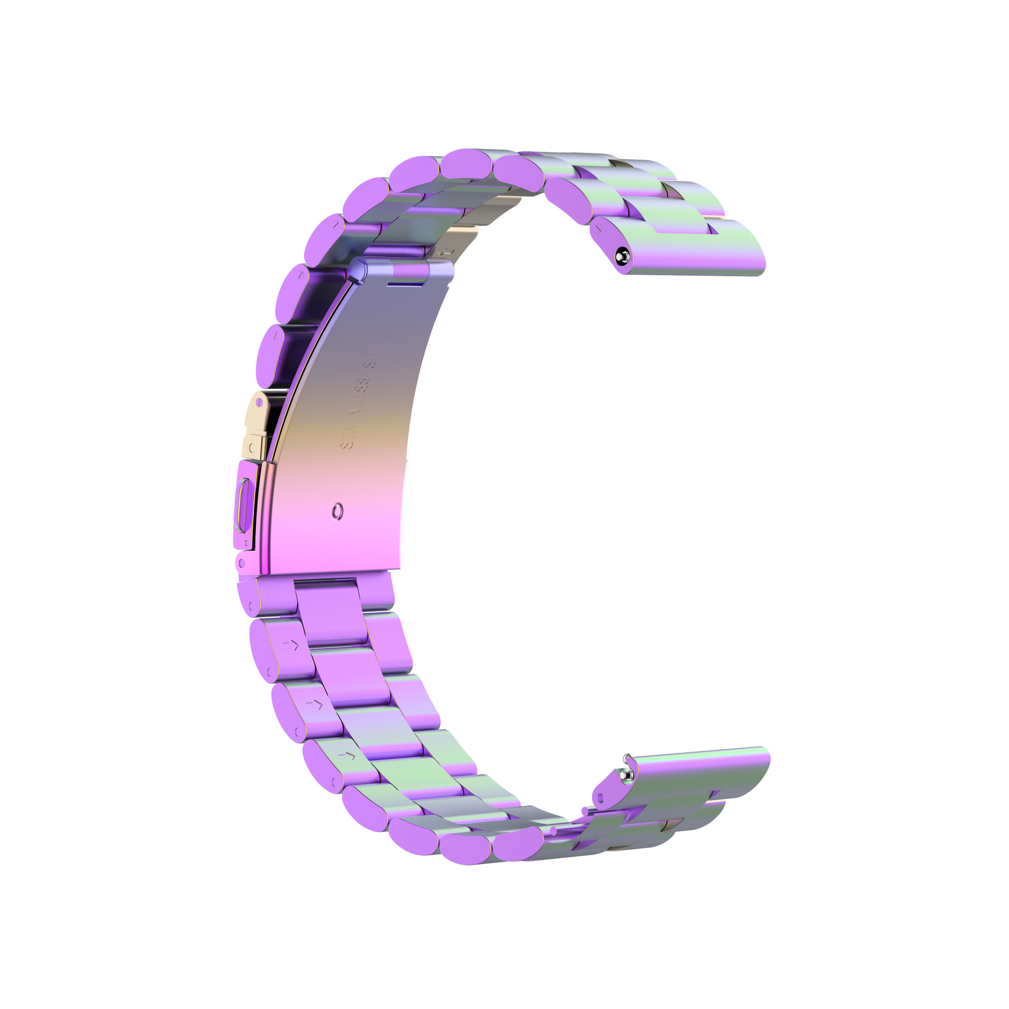Garmin Vivoactive / Vivomove Perlen stahl Gliederarmband - bunt