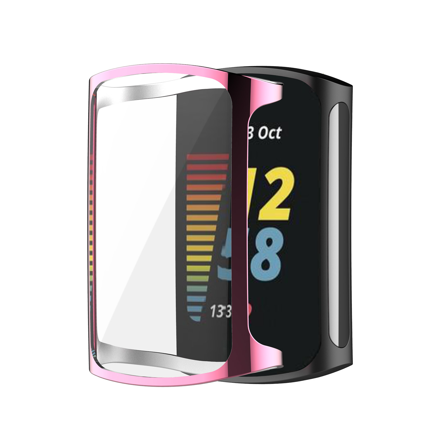 Fitbit Charge 5 Softcase - rosa