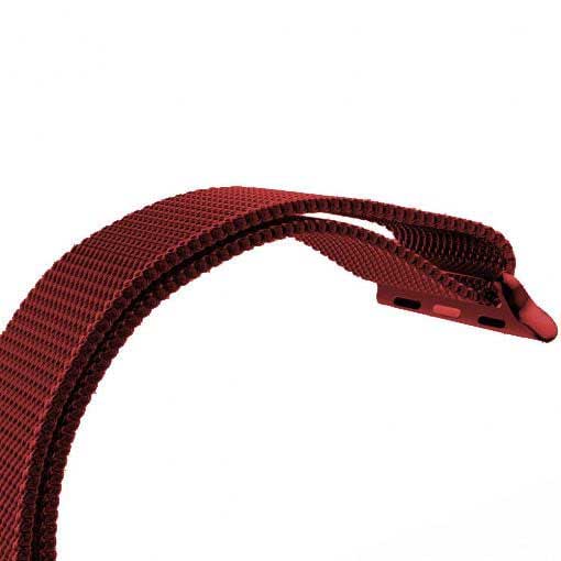 Apple Watch Milanaise Armband - rot