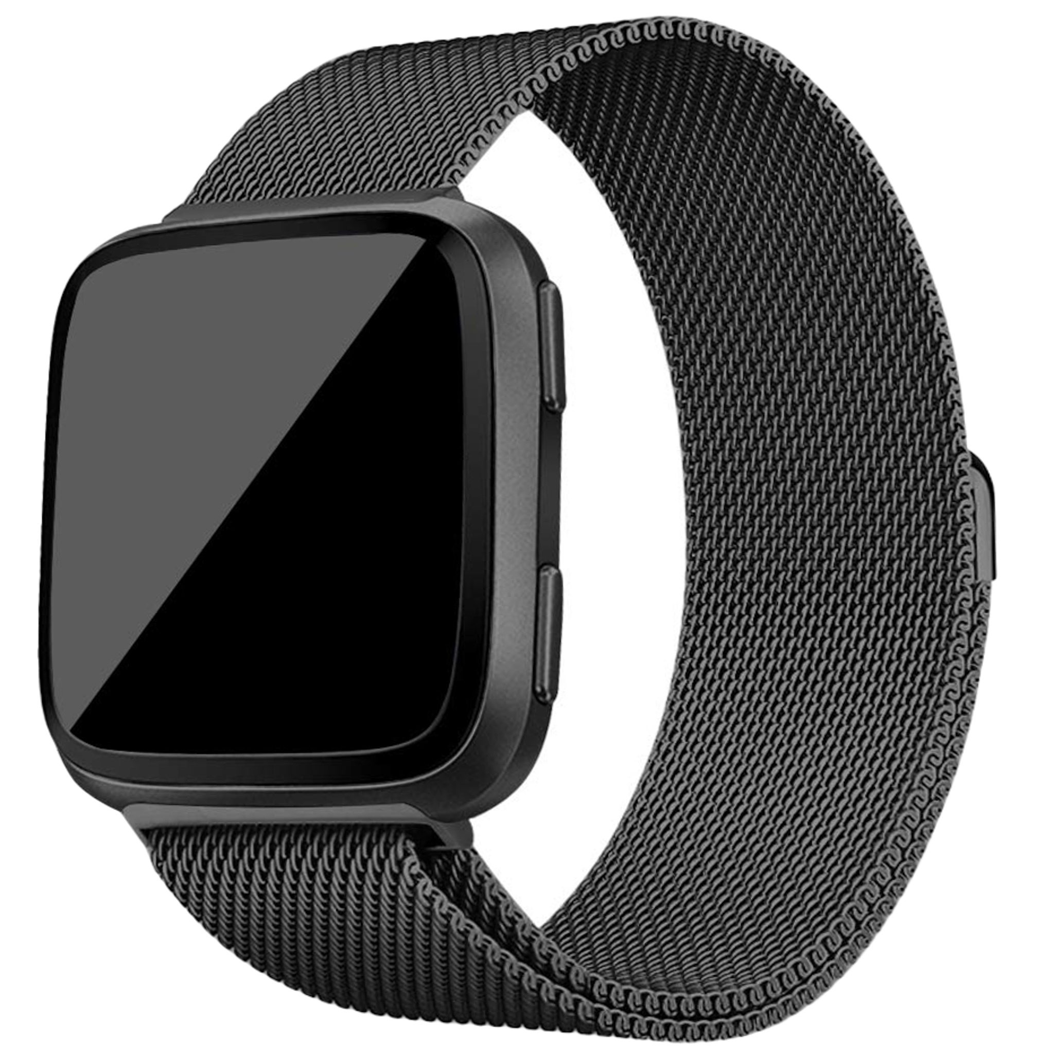 Fitbit Versa Milanaise Armband - schwarz