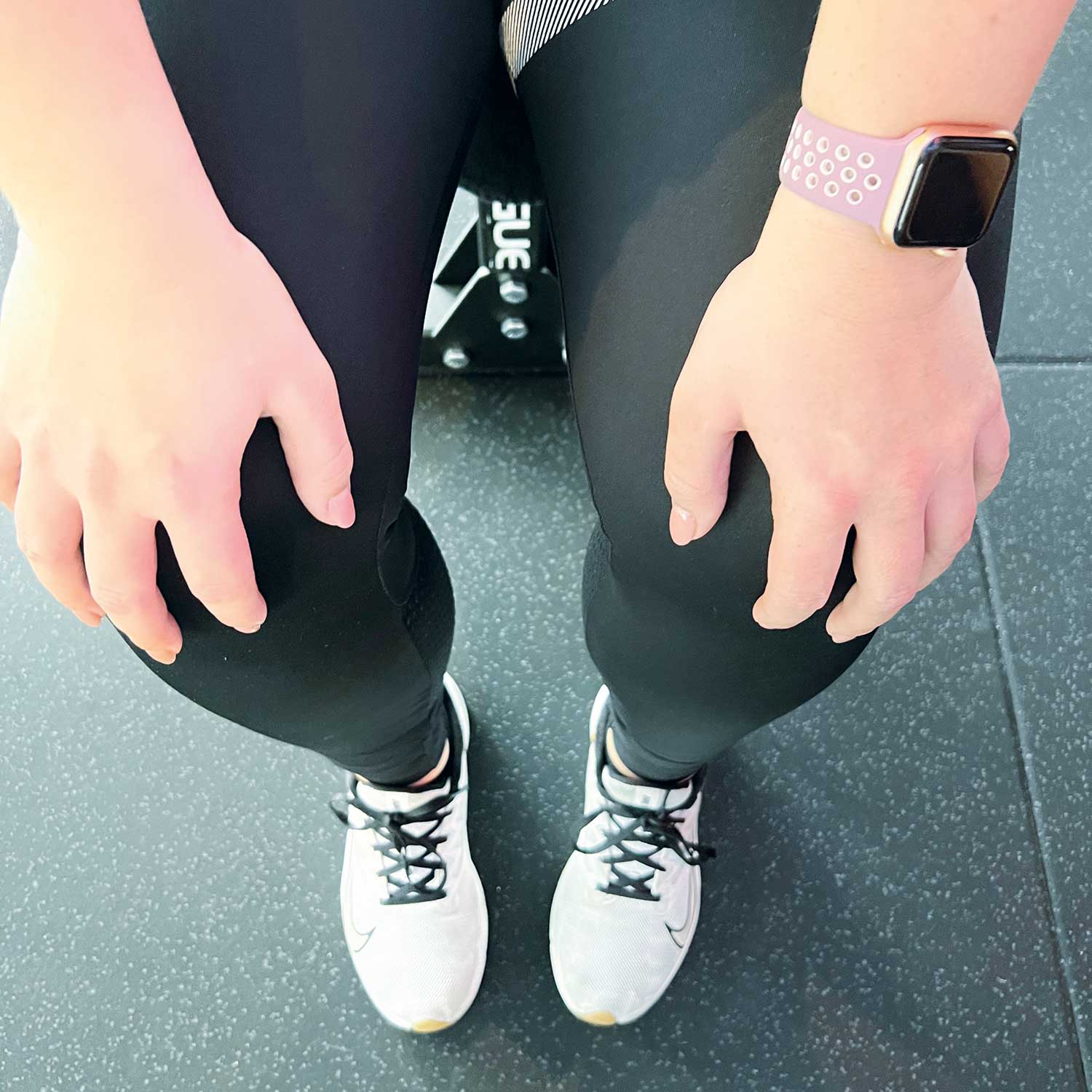 Apple Watch Doppel Sportarmband - violett-rosa