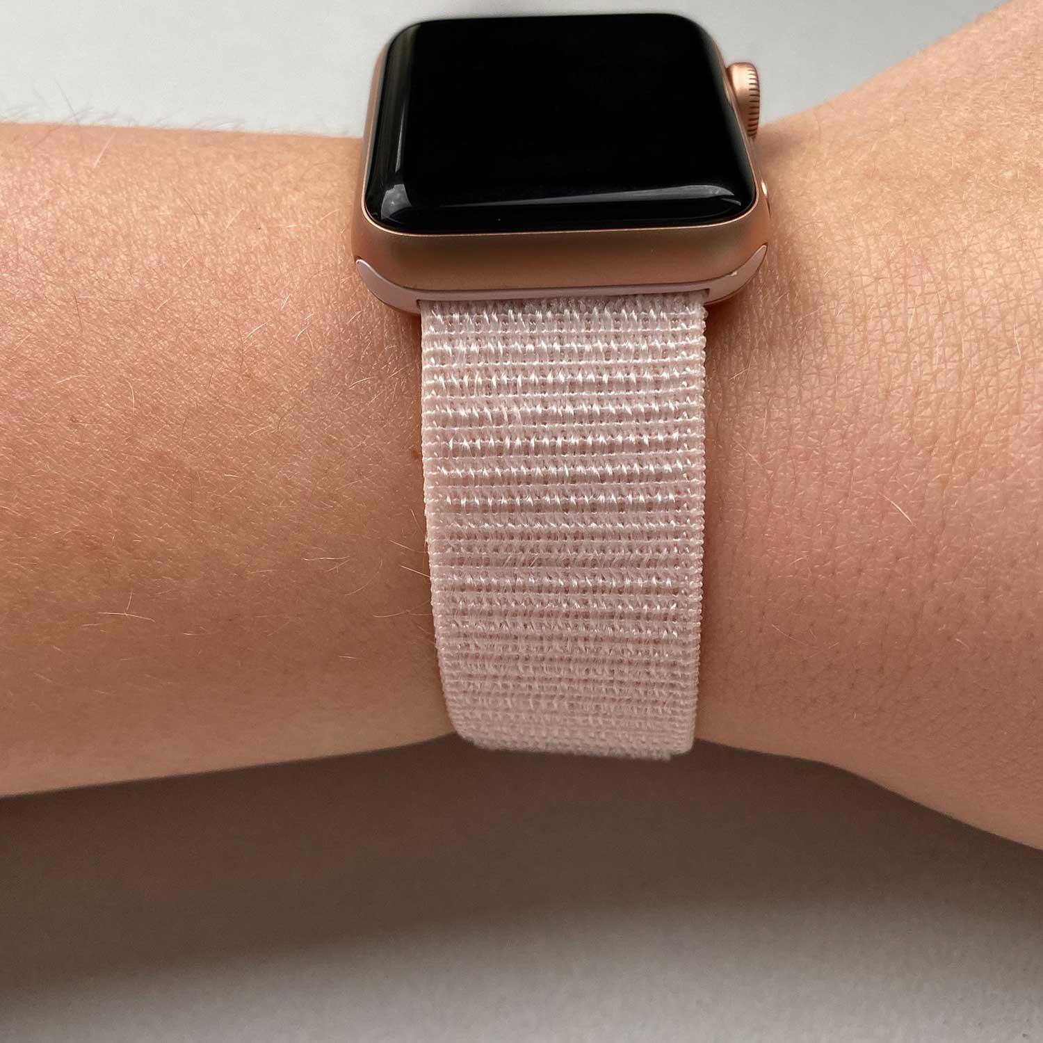 Apple Watch Nylon Sport Loop - rosa