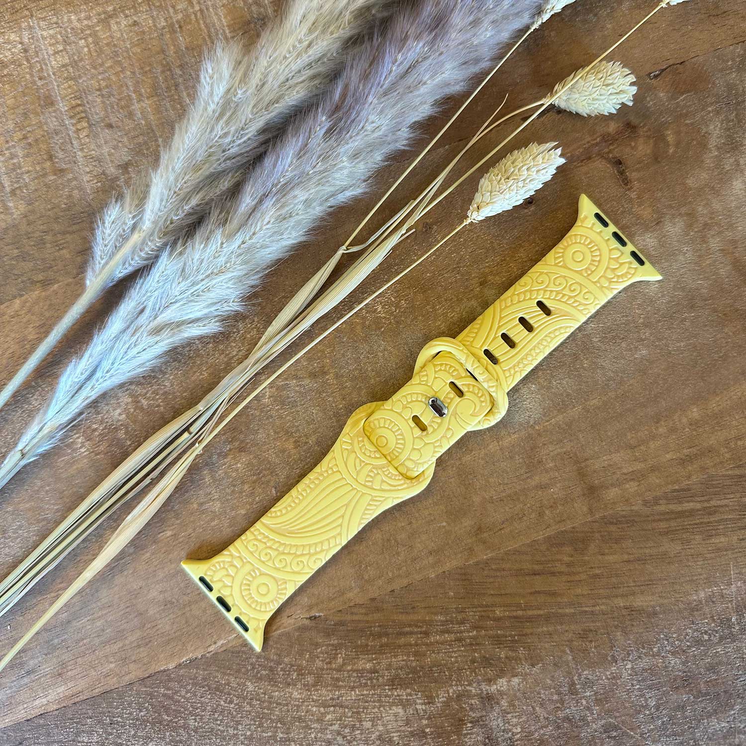 Apple Watch druck Sportarmband - Ibiza gelb
