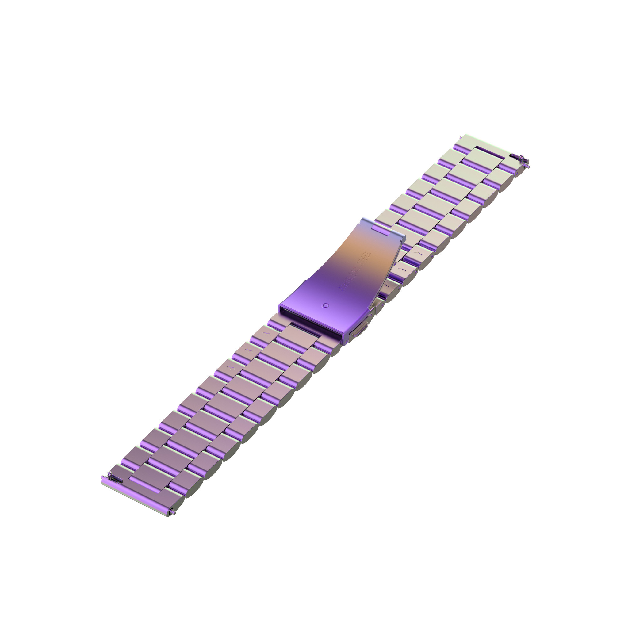 Garmin Vivoactive / Vivomove Perlen stahl Gliederarmband - bunt