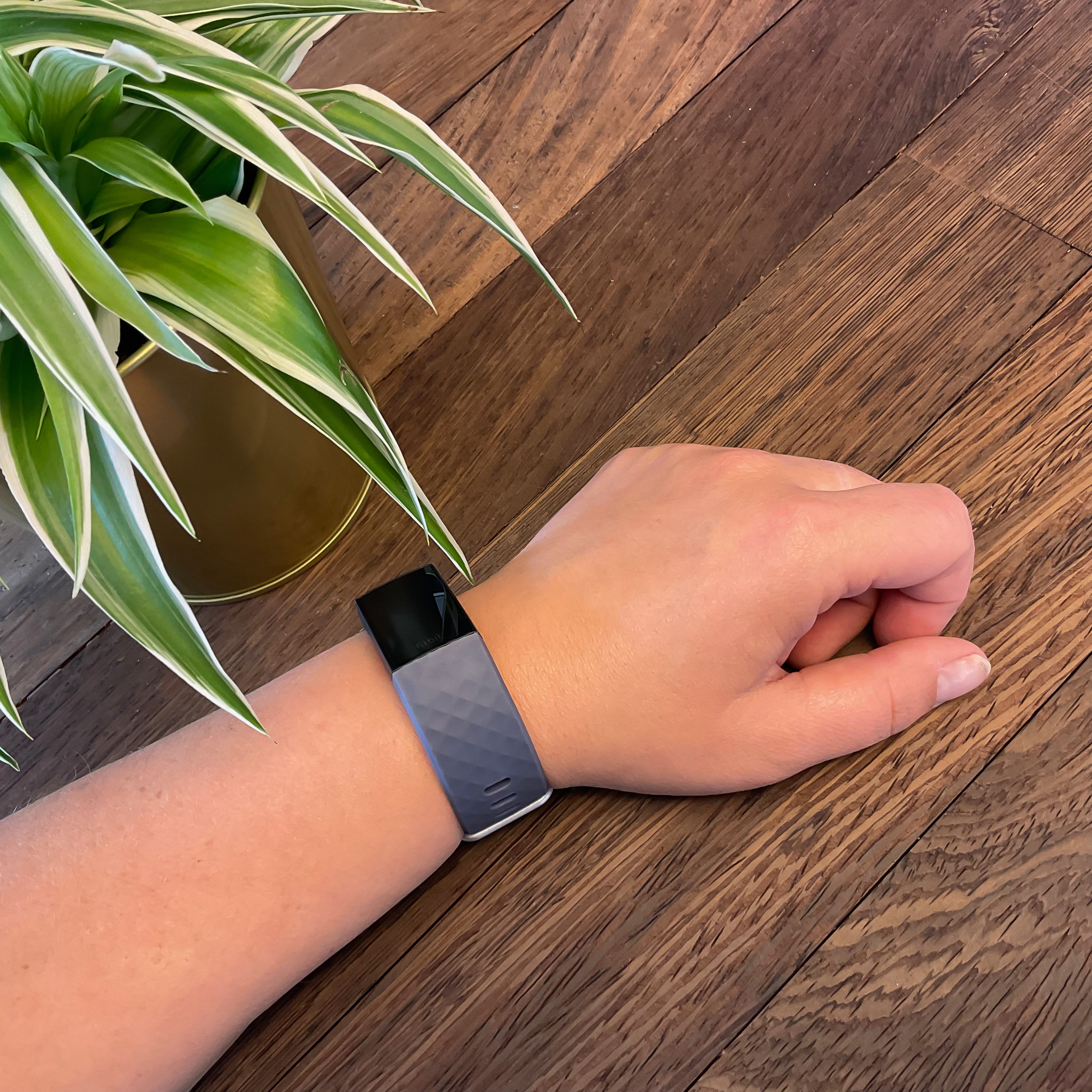 Fitbit Charge 3 & 4 Sport Waffelband - Rock Cyan