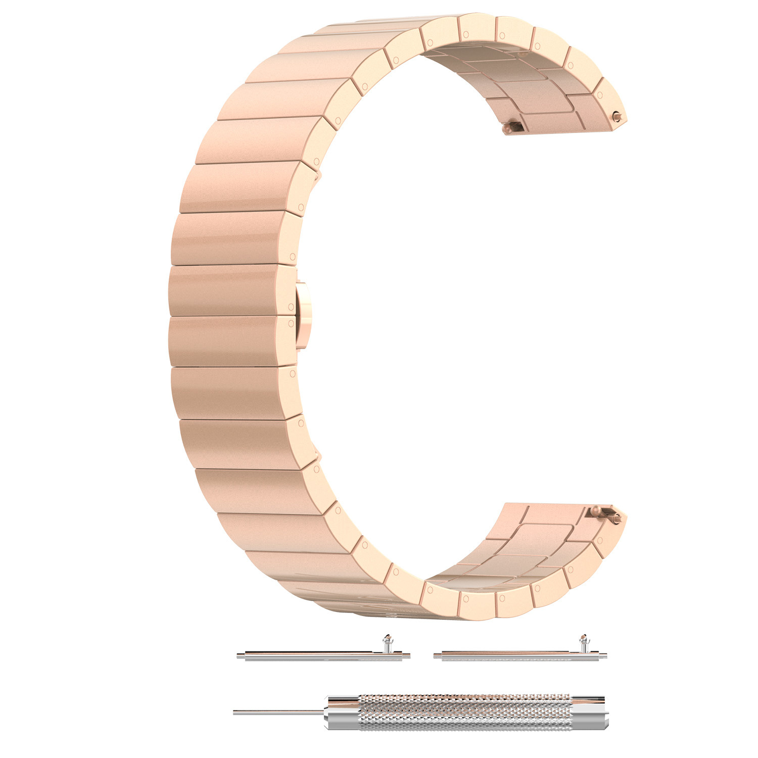 Huawei Watch GT Stahlgliederarmband - rose gold