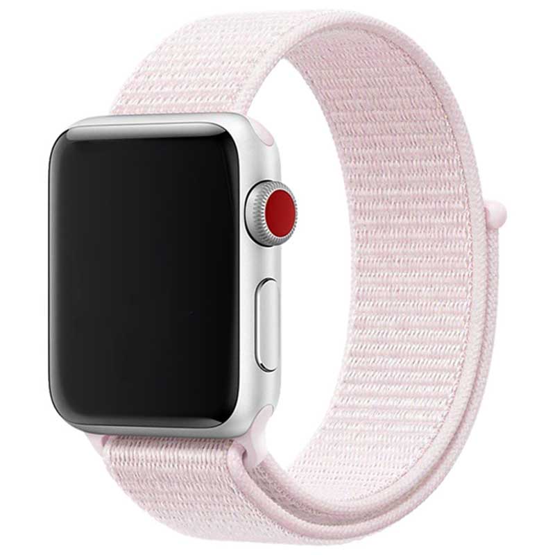 Apple Watch Nylon Sport Loop - rosa