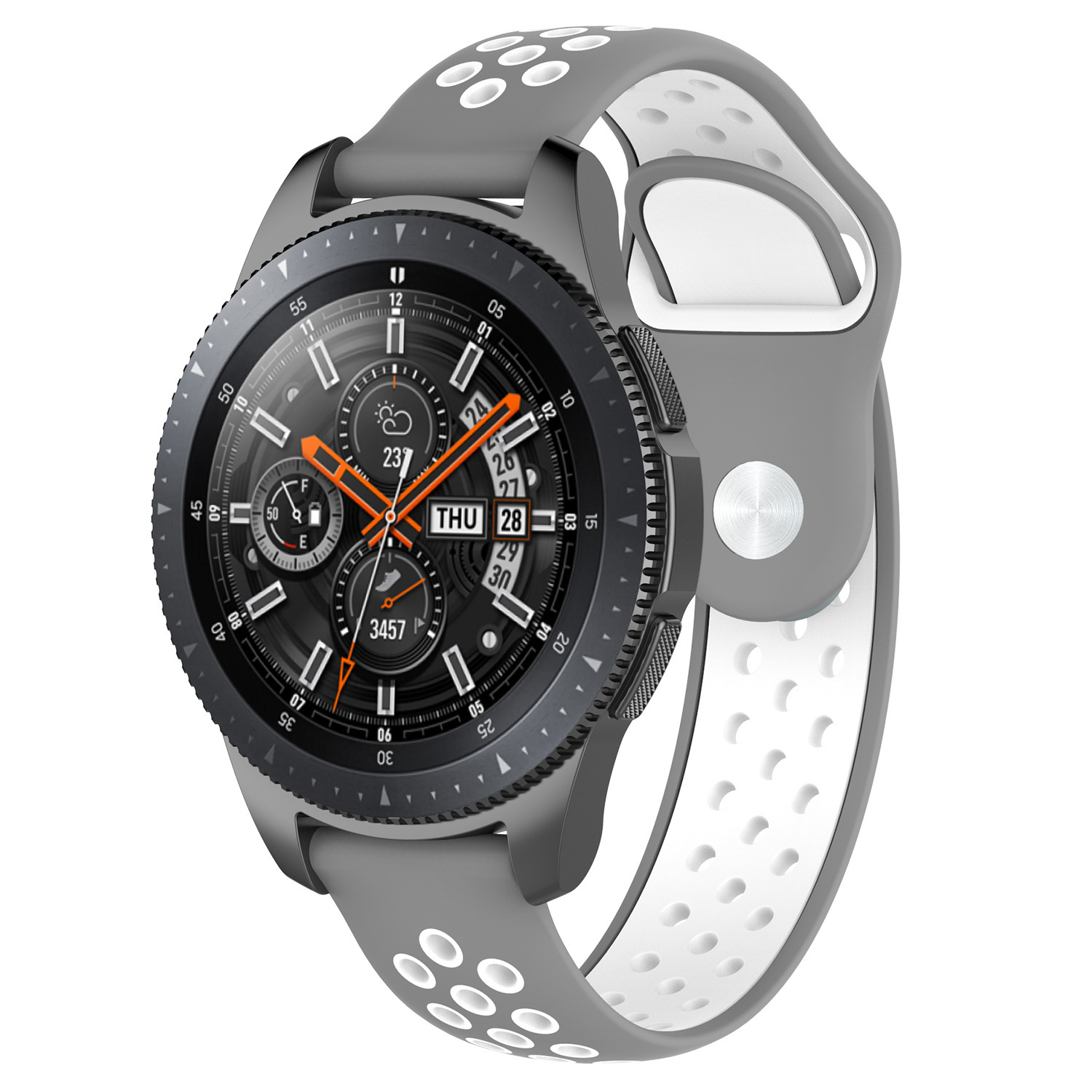 Polar Vantage M / Grit X Doppel Sportarmband - grau weiß