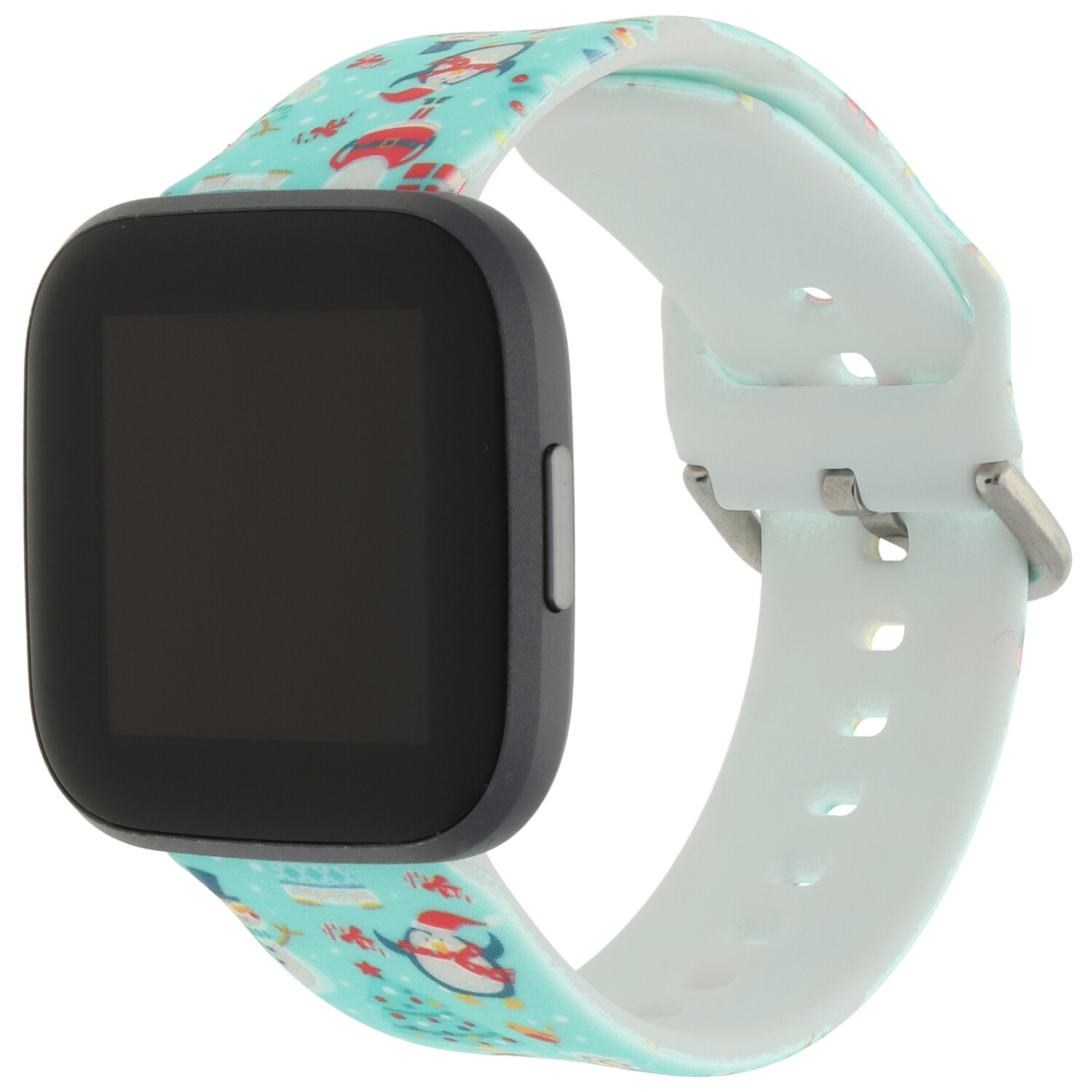 Fitbit Versa druck Sportarmband - Weihnachten grün