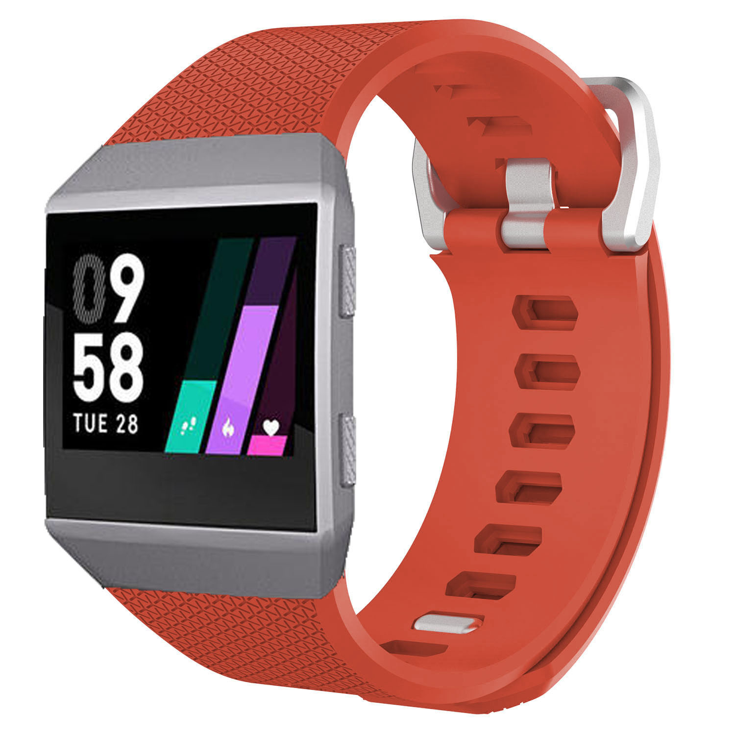 Fitbit Ionic Sportarmband - rot