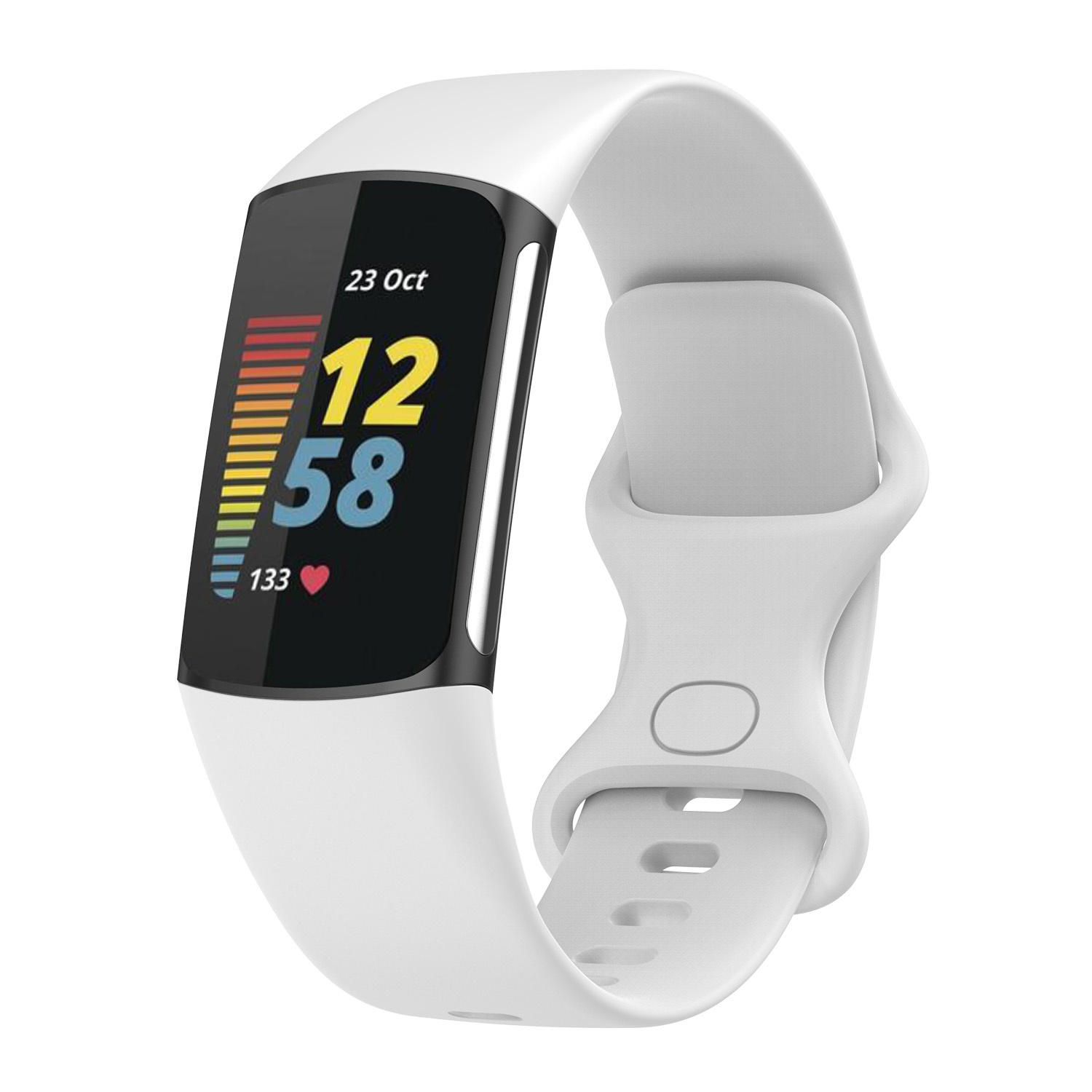 Fitbit Charge 5 Sportarmband - weiß