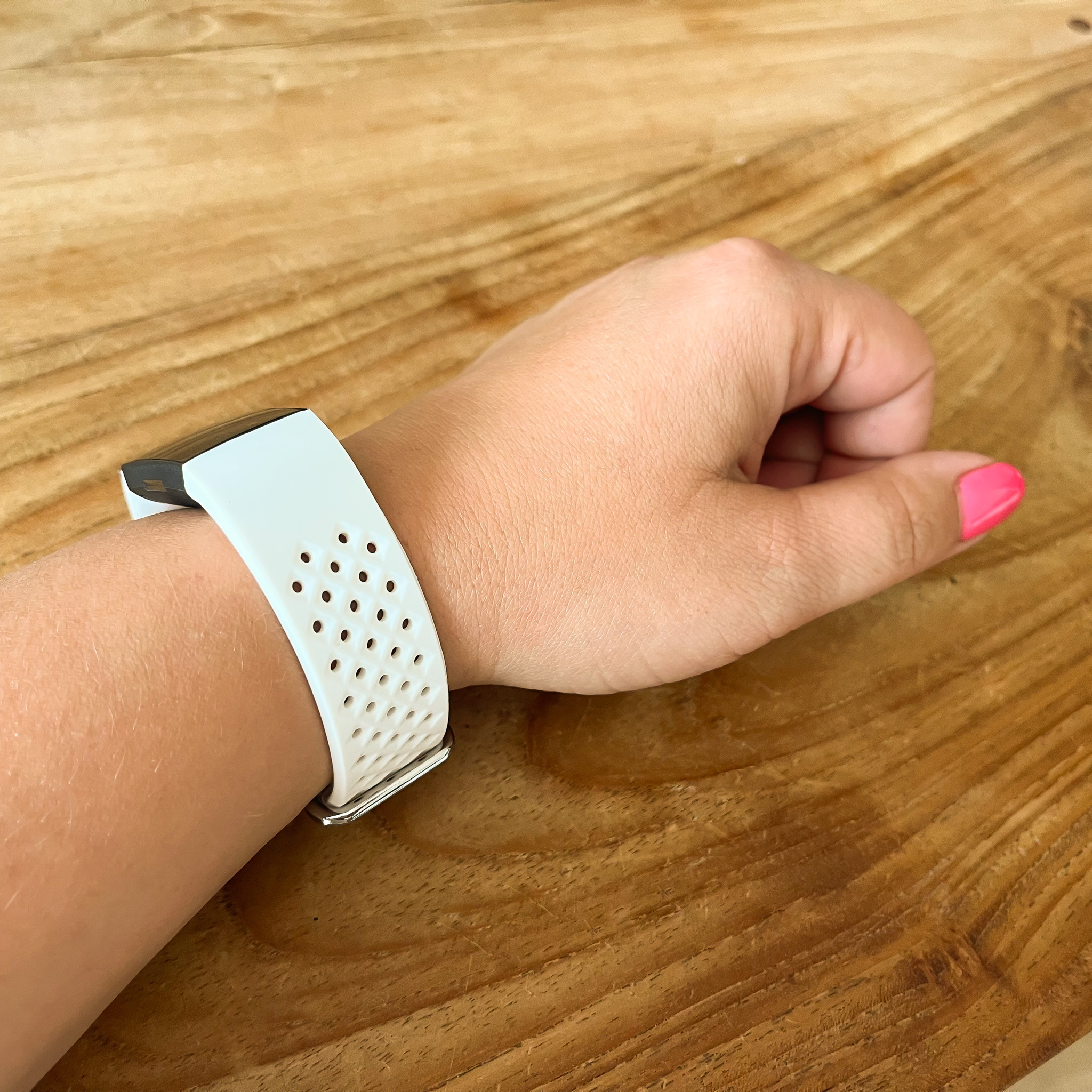 Fitbit Charge 3 & 4 Sport Point Armband - weiß