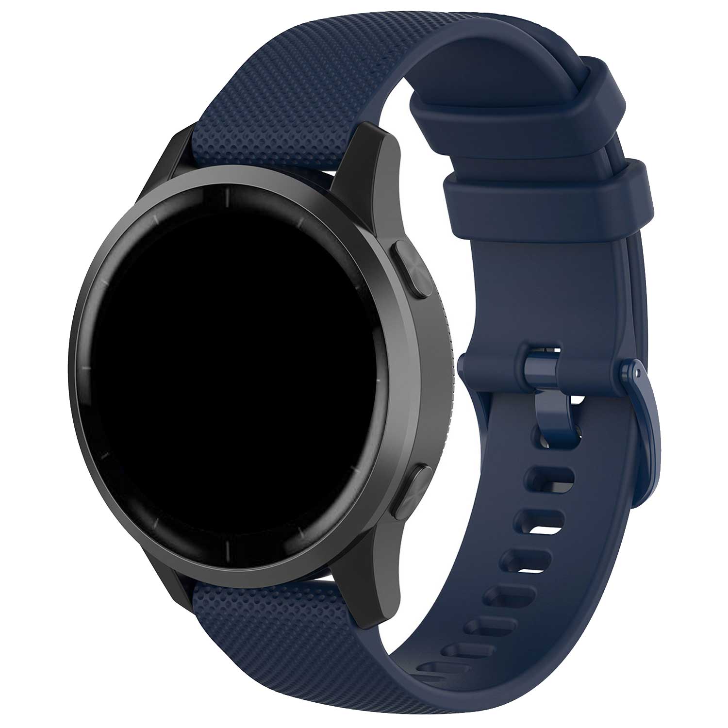 Samsung Galaxy Watch 4 Silikon Armband mit Schnalle - blau
