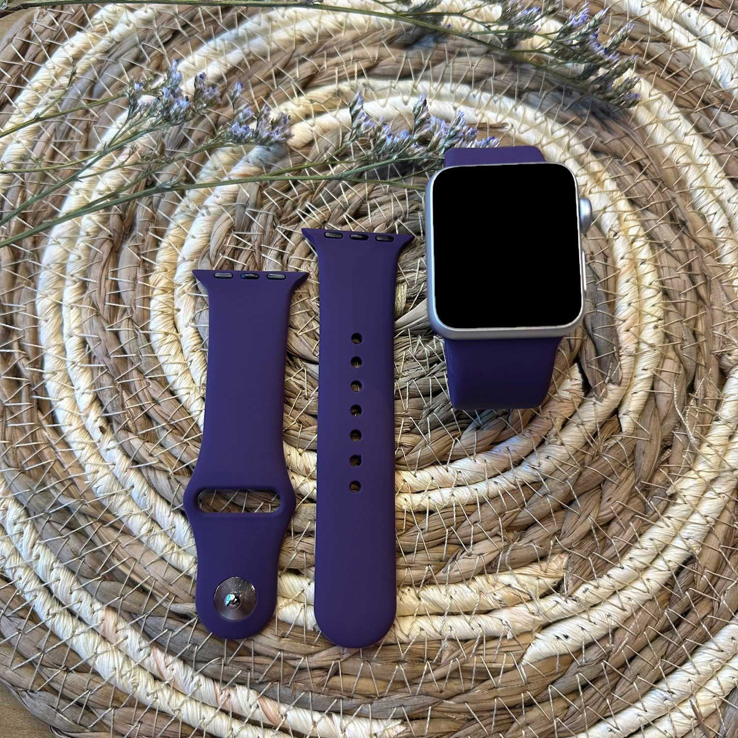 Apple Watch Sportarmband - Pflaume