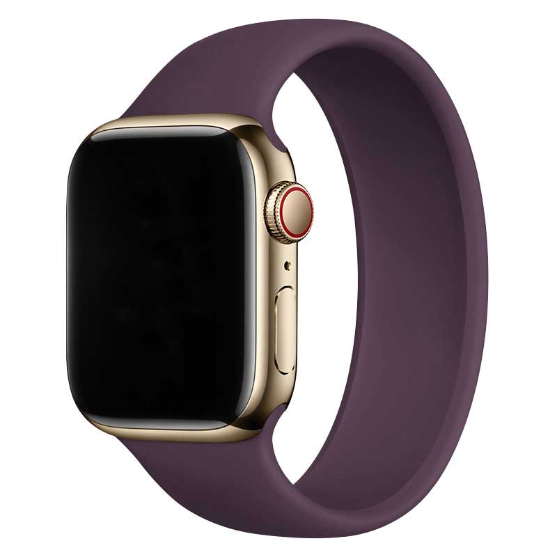 Apple Watch Solo Loop Sportarmband - Dark Cherry