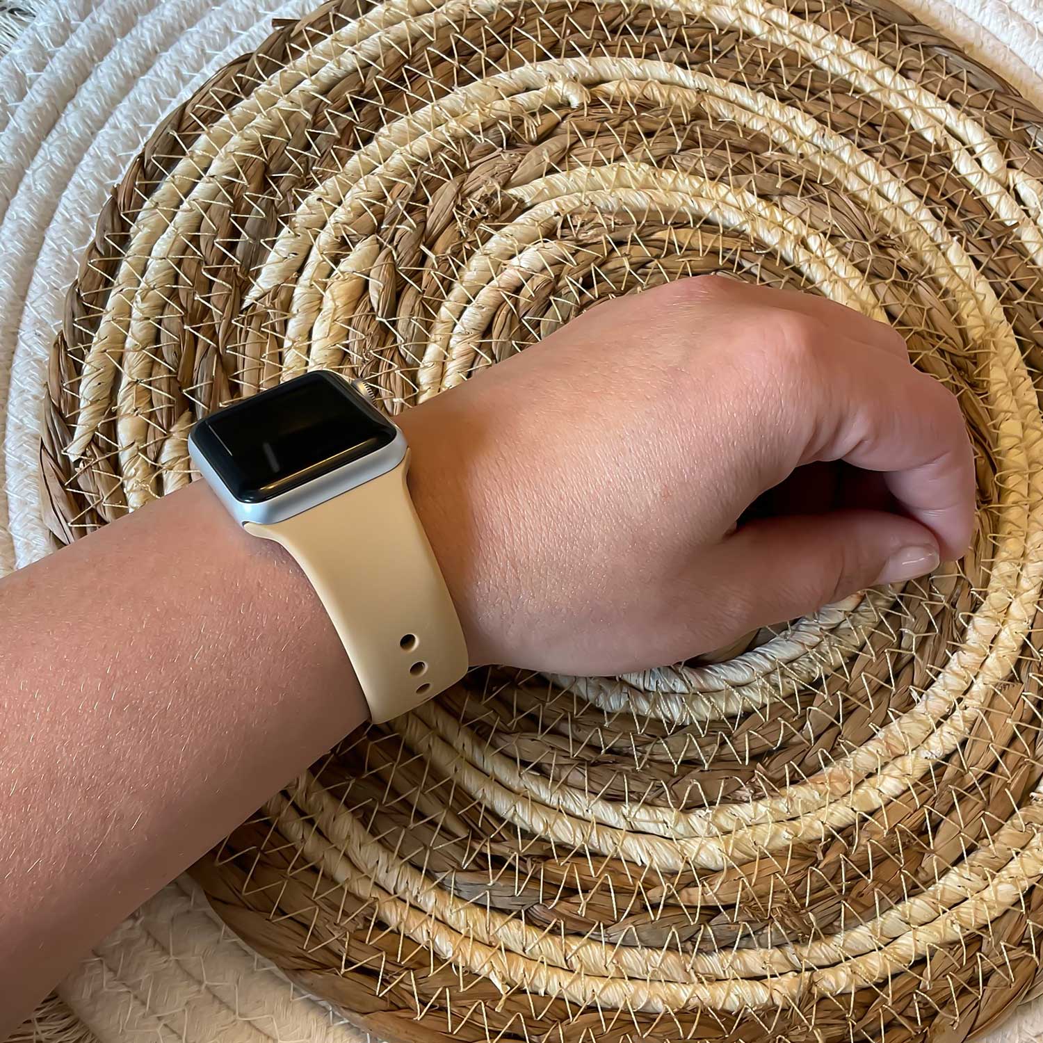 Apple Watch Sportarmband - Walnuss