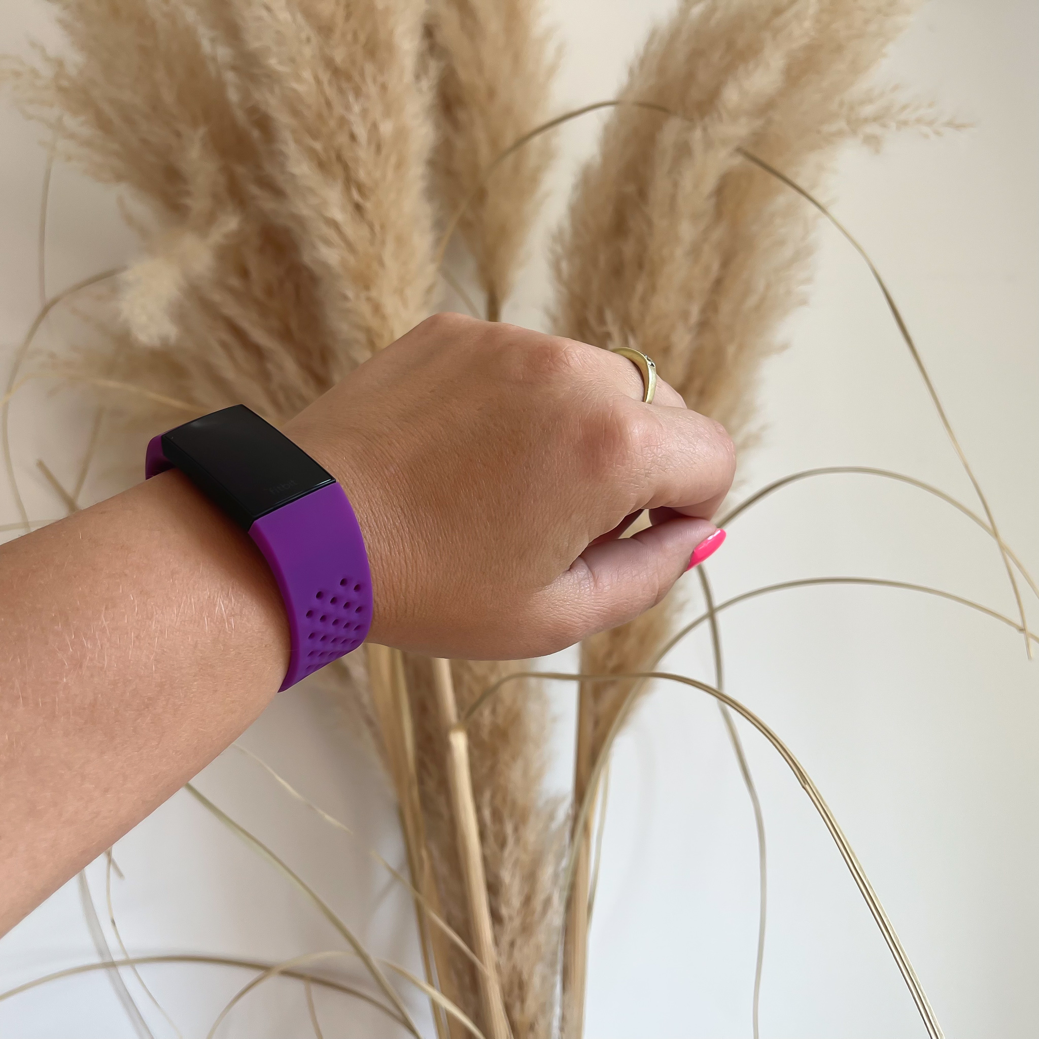 Fitbit Charge 3 & 4 Sport Point Armband - dunkel lila