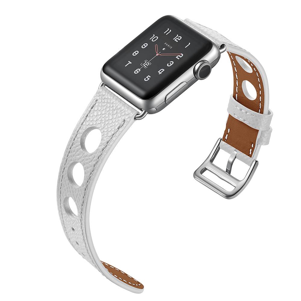 Apple Watch hermes Lederarmband - weiß