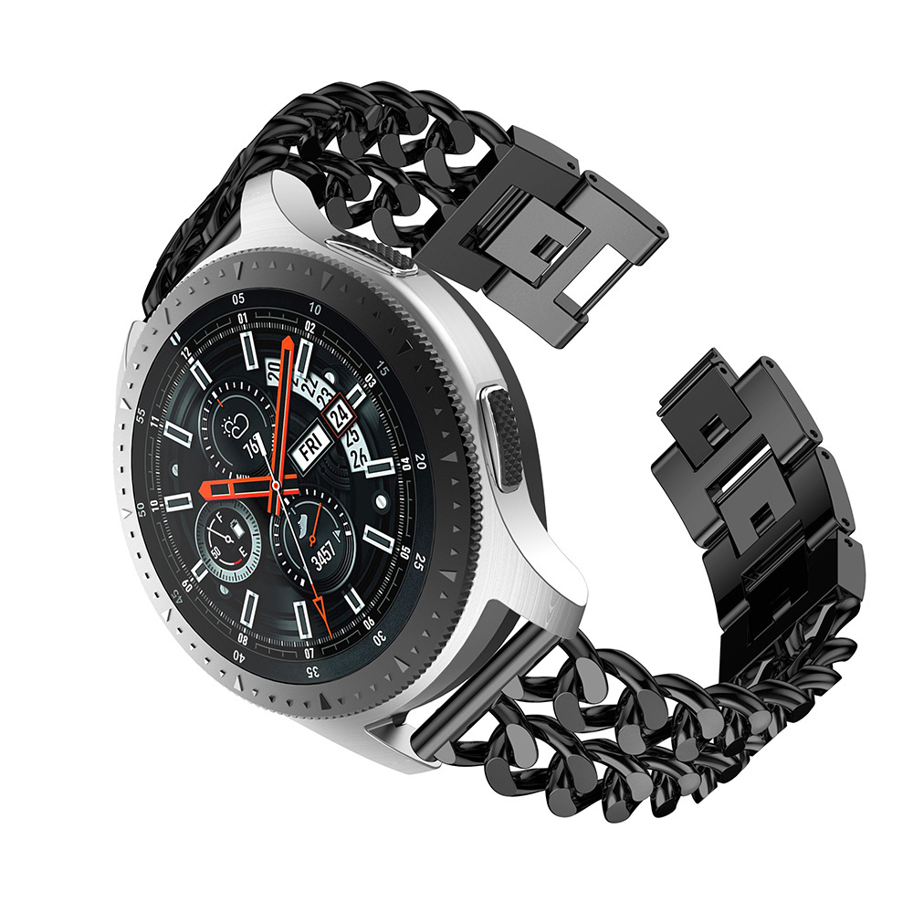 Garmin Vivoactive stahl cowboy Gliederarmband - schwarz