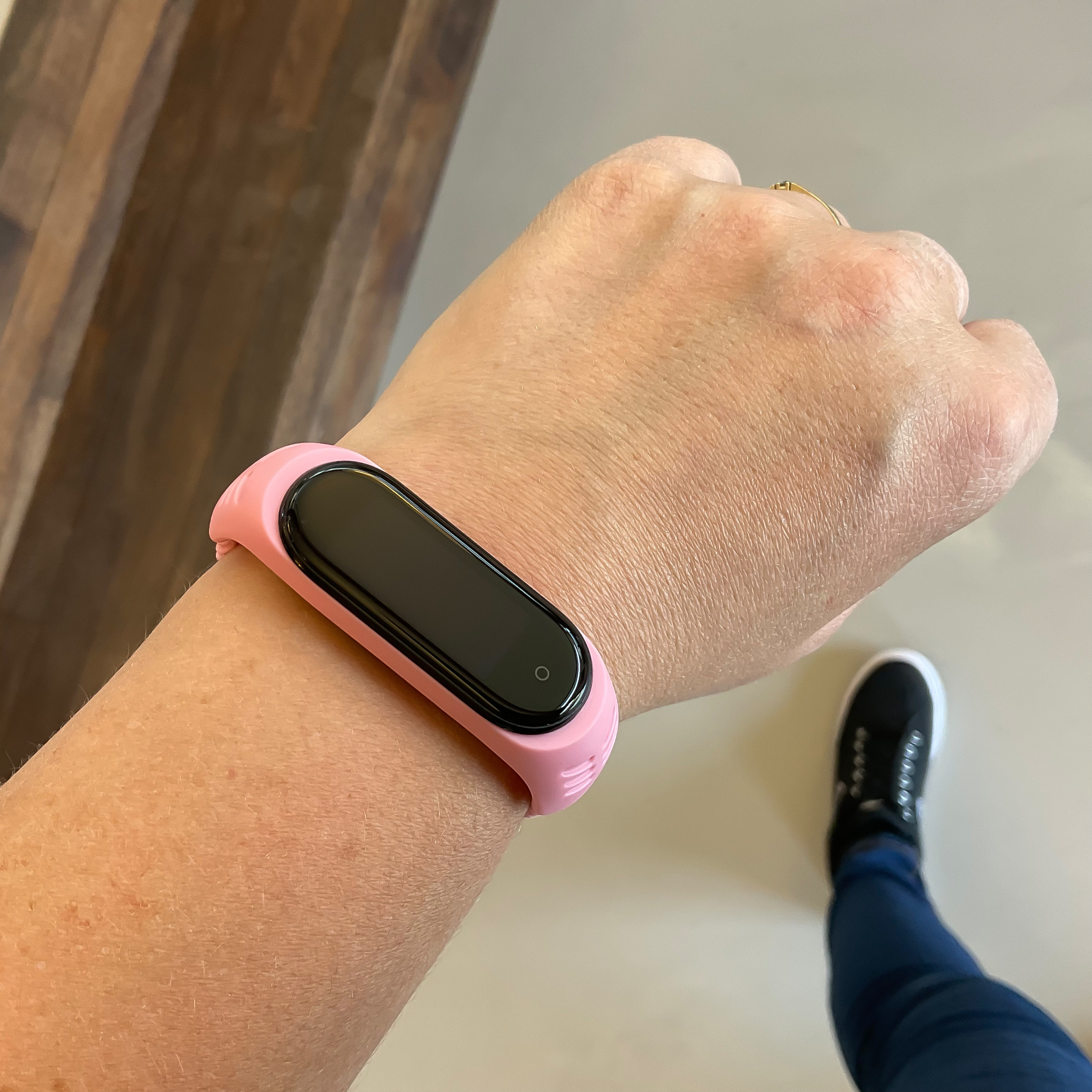 Xiaomi Mi 3/4/5/6 Nylon Geflochtenes Solo Loop - rosa