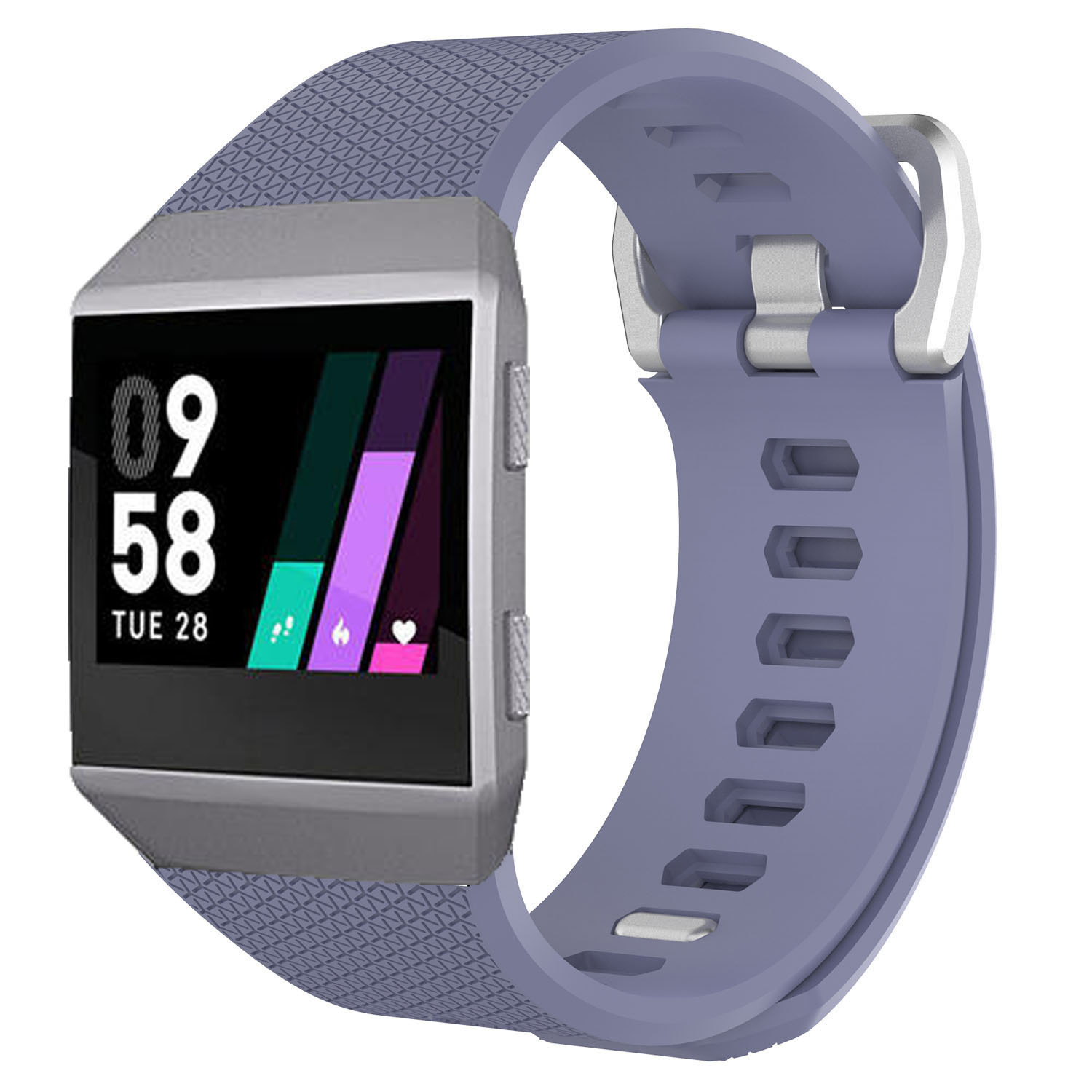 Fitbit Ionic Sportarmband - hellgrau