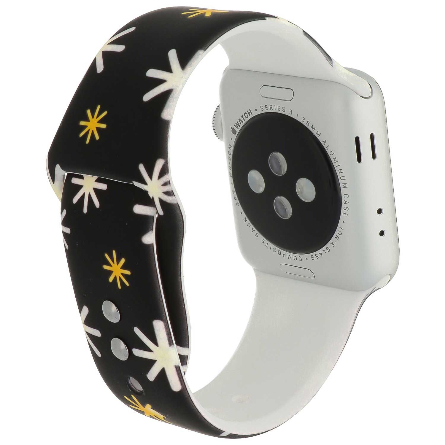 Apple Watch druck Sportarmband - Weihnachten schwarz