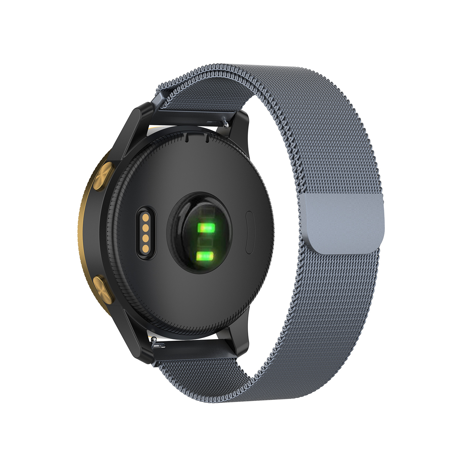 Garmin Vivoactive / Vivomove Milanaise Armband - space grey