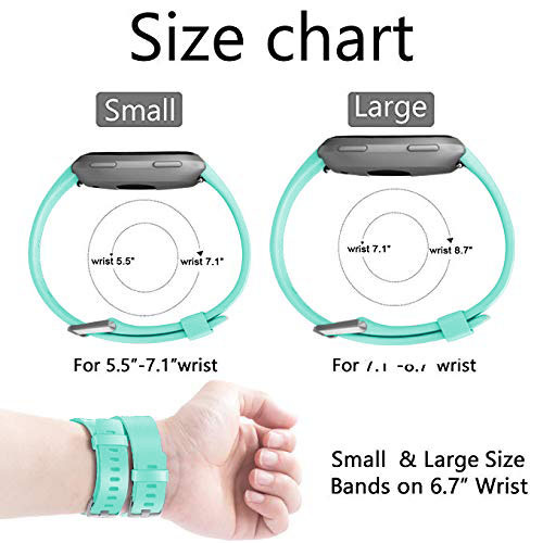Fitbit Versa Sportarmband - blau mehr