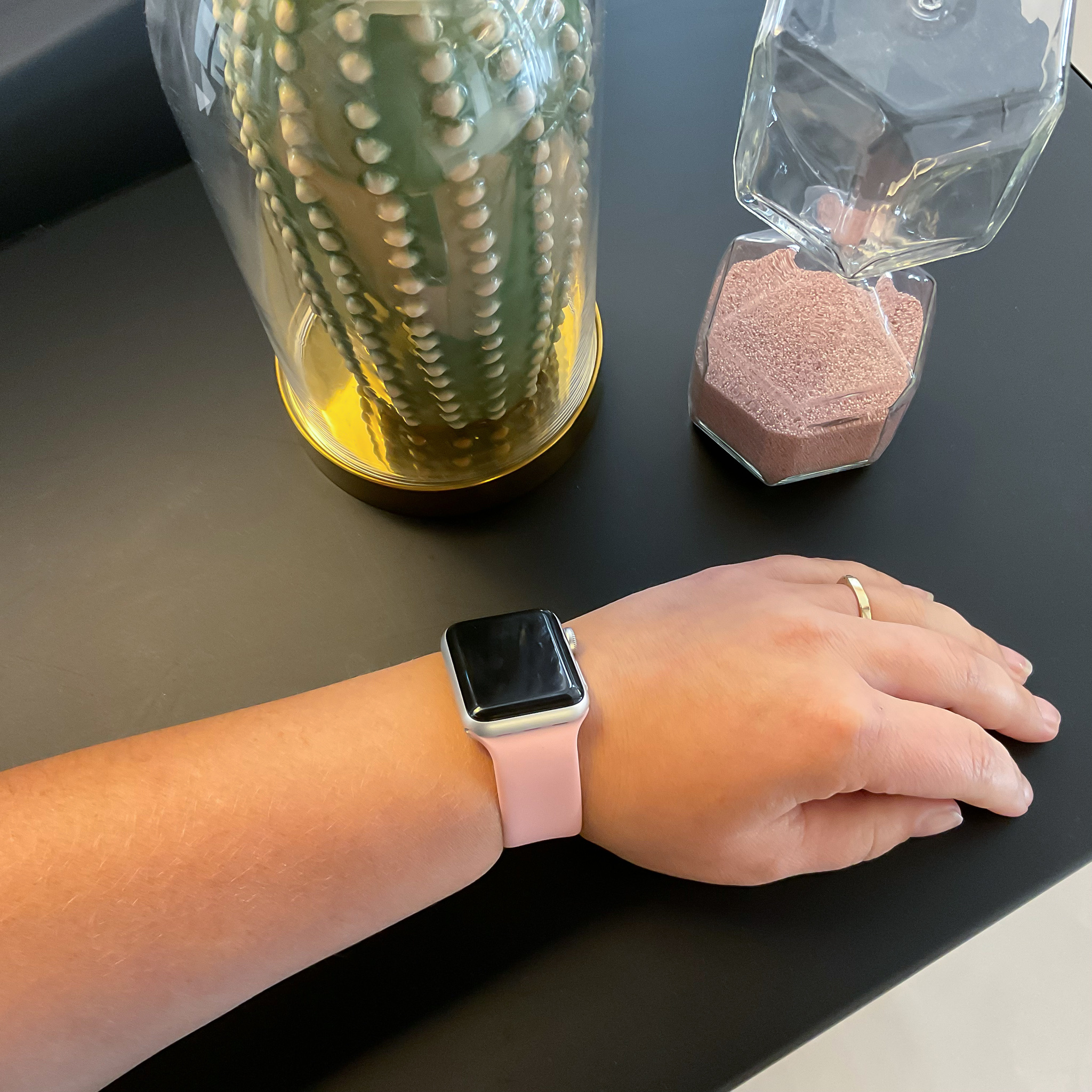 Apple Watch Solo Loop Sportarmband - hellrosa