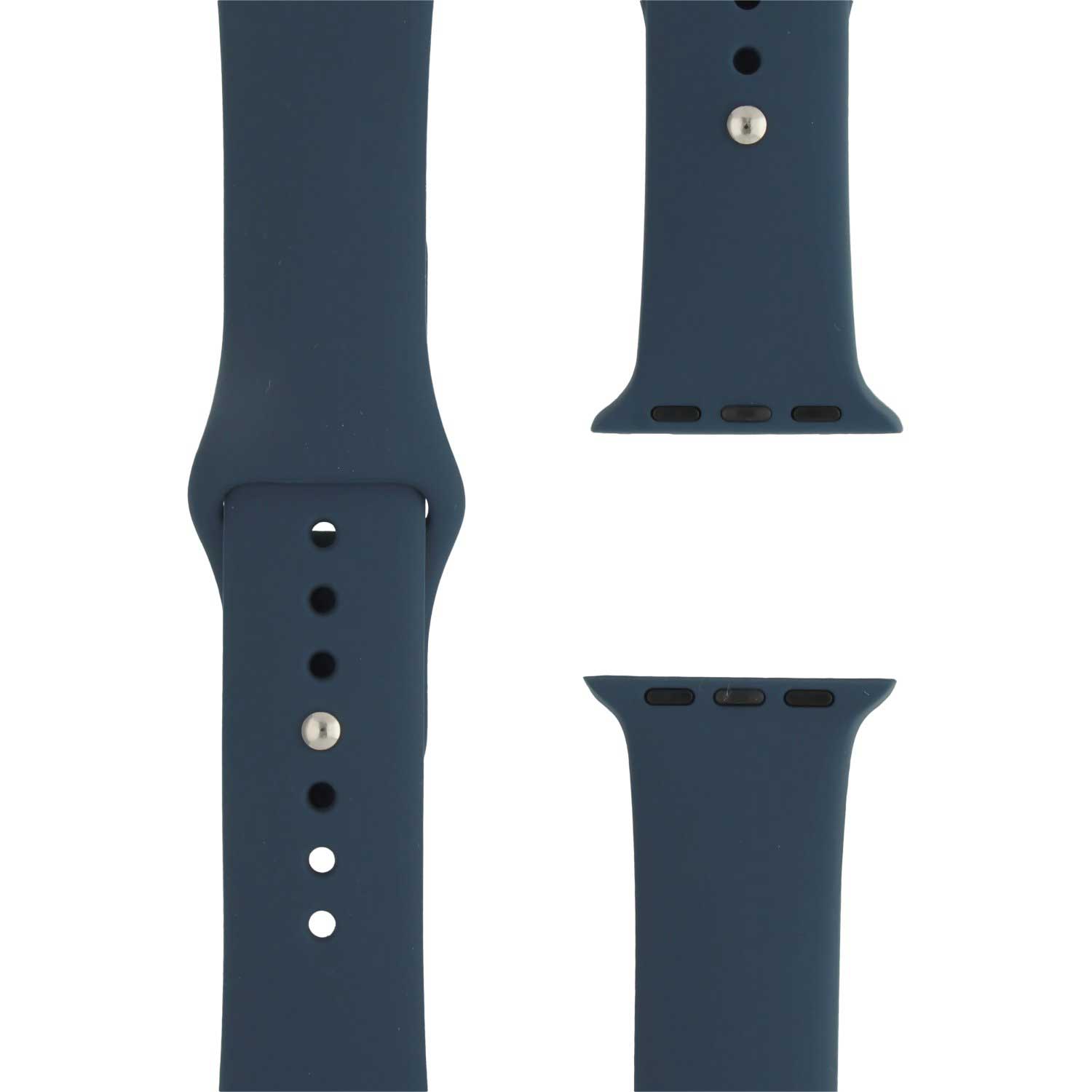 Apple Watch sport band - stormblauw